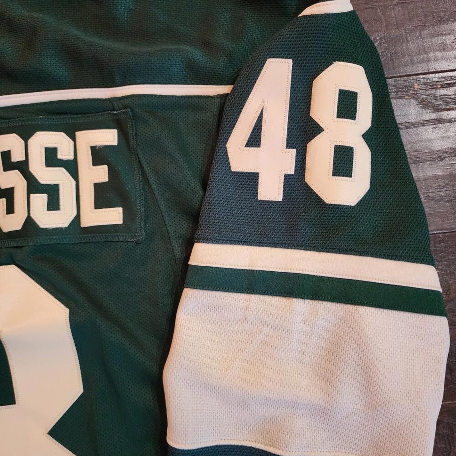 Reebok NHL Reebok MN Wild Green Latendresse #48 Hockey Jersey Sz XL Size US XL / EU 56 / 4 - 4 Thumbnail