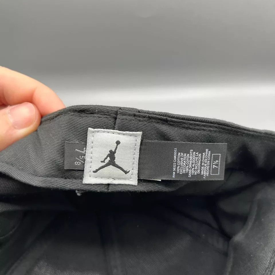Jordan Brand Air Jordan Hat Men 7 5/8 Its The Shoes Jumpman Fitted Cap Size ONE SIZE - 6 Thumbnail
