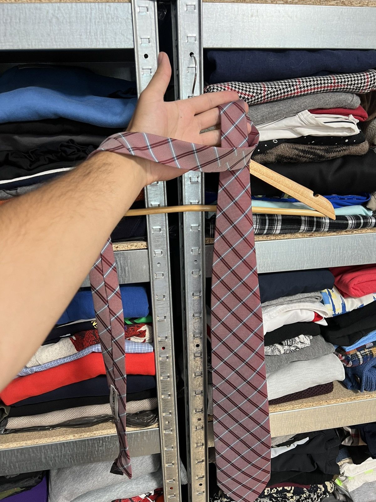 Dolce & Gabbana Men’s Dolce & Gabbana Silk Striped Print Classic Neck Tie Size ONE SIZE - 2 Thumbnail