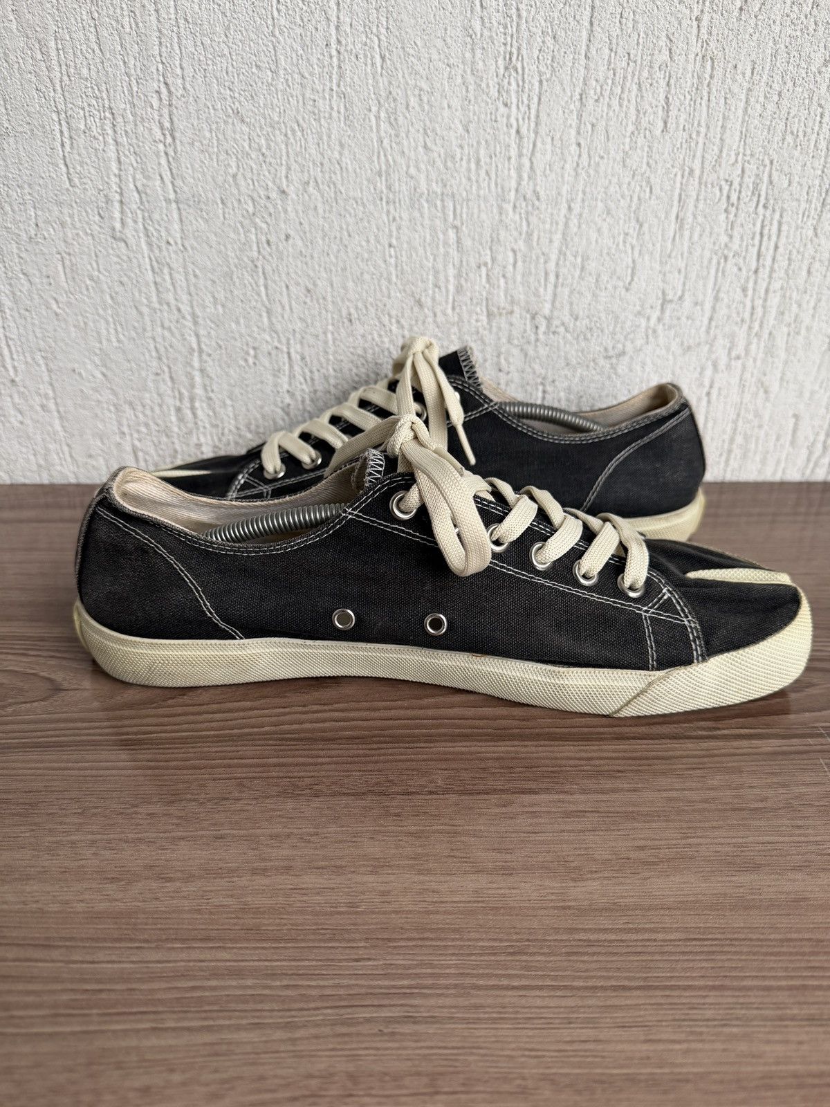 Maison Margiela Tabi canvas sneakers Size US 11 / EU 44 - 14 Thumbnail