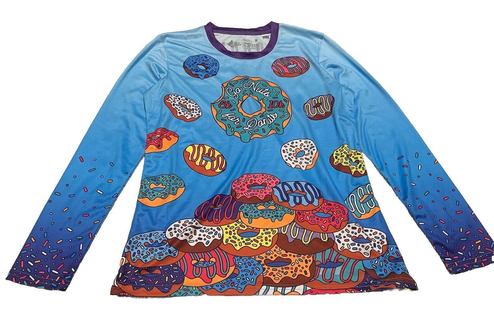 Other Leslie Jordan Cheetah Marquis Women's Medium Multicolor Running T-Shirt Top Size M / US 6-8 / IT 42-44 - 1 Thumbnail