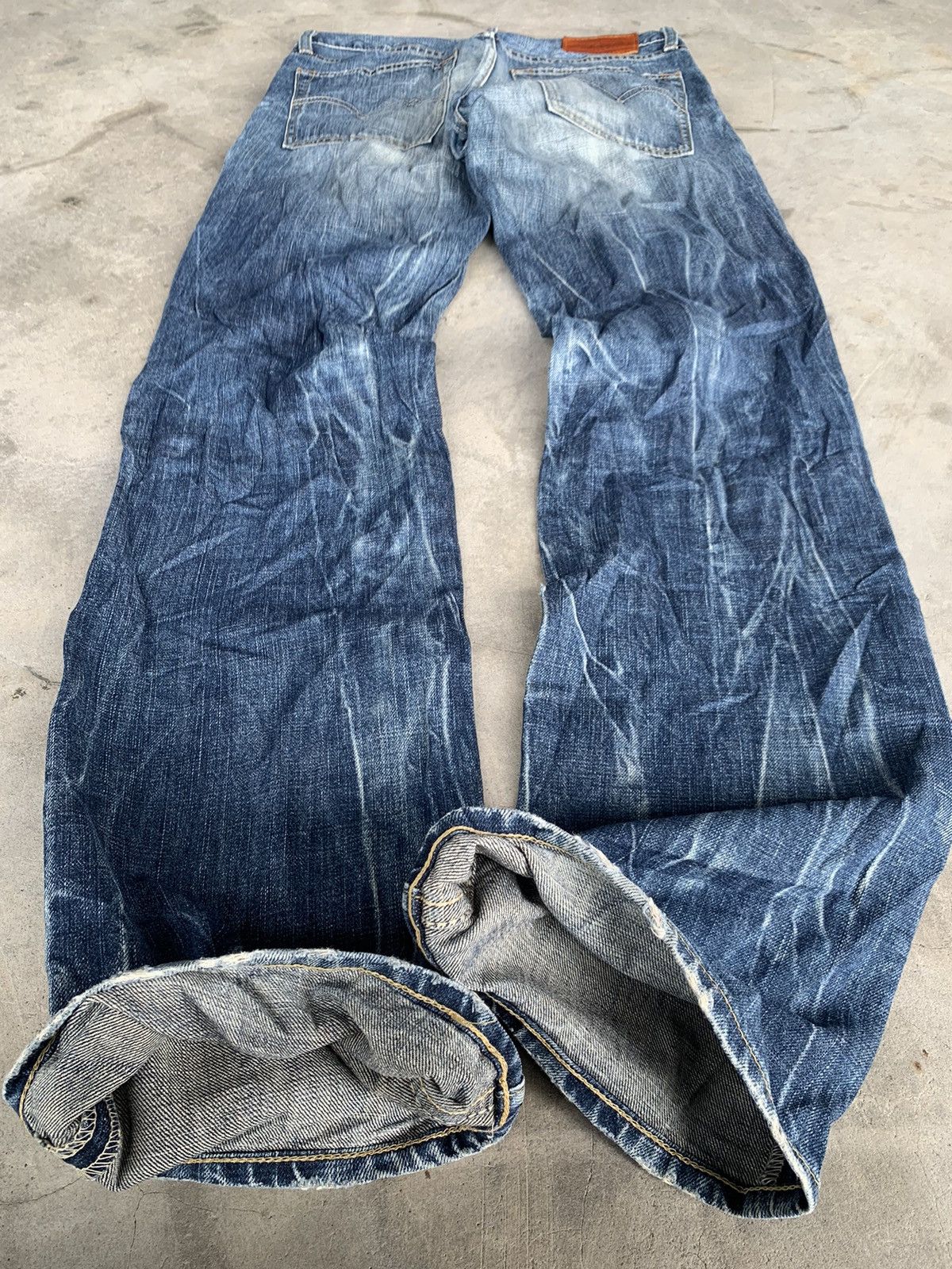 Levi's Vintage Clothing Levi's 502 mud wash nice design. Size US 31 - 1 Thumbnail