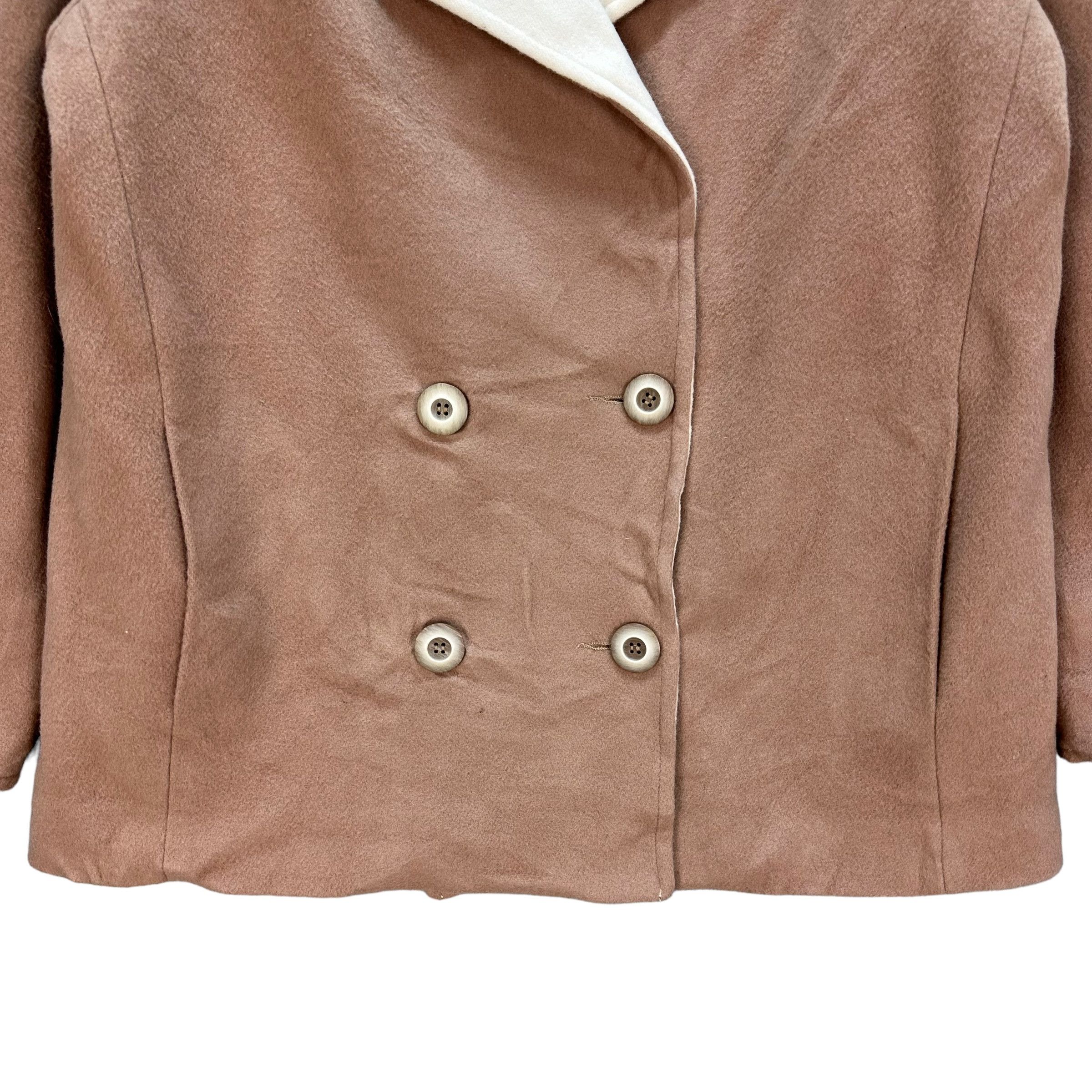Mackintosh Mackintosh Double Breasted & Collar Wool Coat #A8-0193 Size XL / US 12-14 / IT 48-50 - 3 Thumbnail