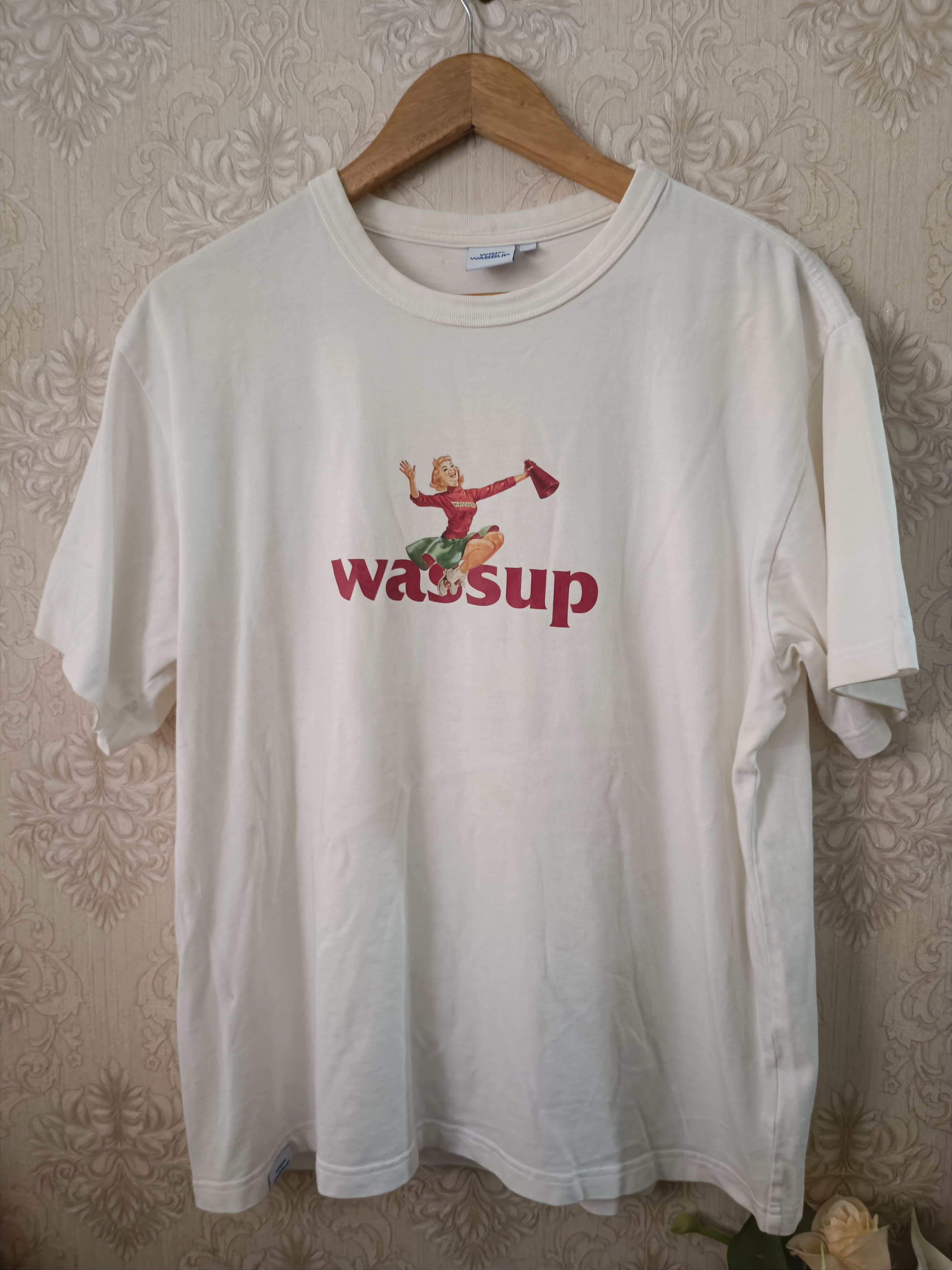 Japanese Brand Wassup T Shirt Size US M / EU 48-50 / 2 - 1 Thumbnail