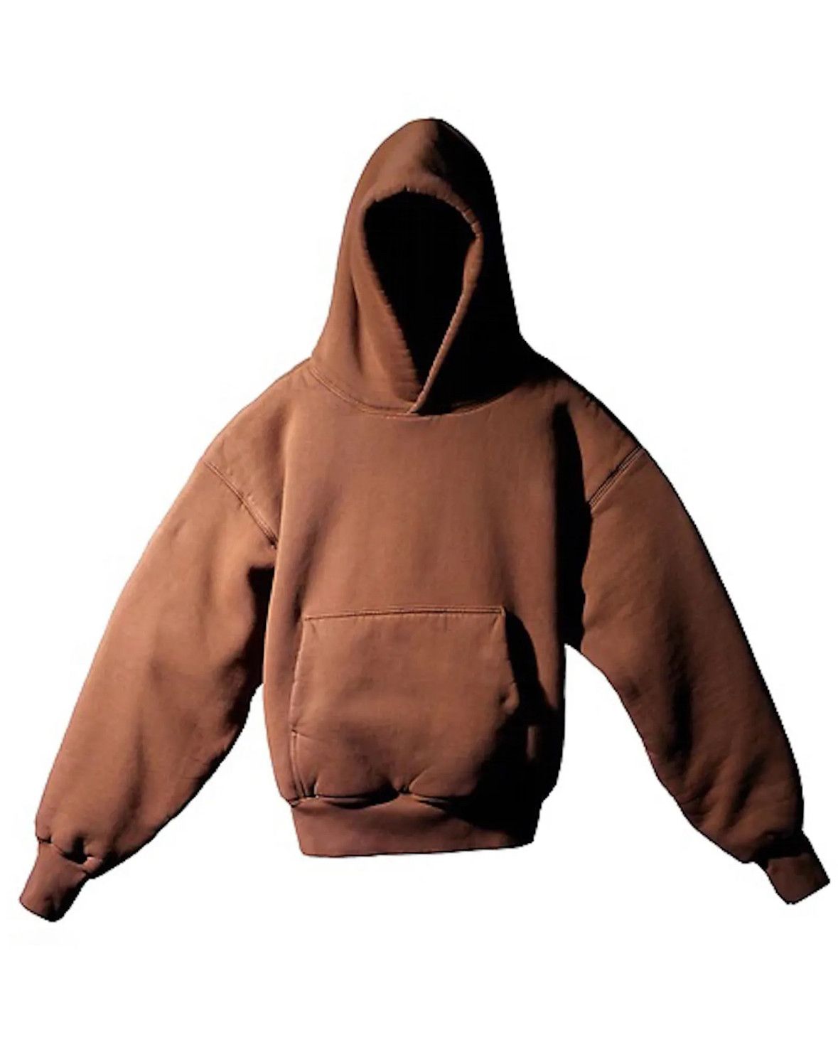 Gap × Kanye West × Yeezy YEEZY GAP DOUBLE LAYER PERFECT HOODIE BROWN (DRK BROWN) Size US S / EU 44-46 / 1 - 1 Thumbnail