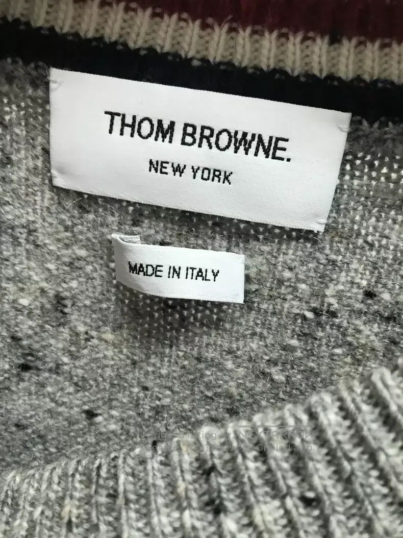 Thom Browne Thom Browne Christmas sweater Size US L / EU 52-54 / 3 - 3 Thumbnail