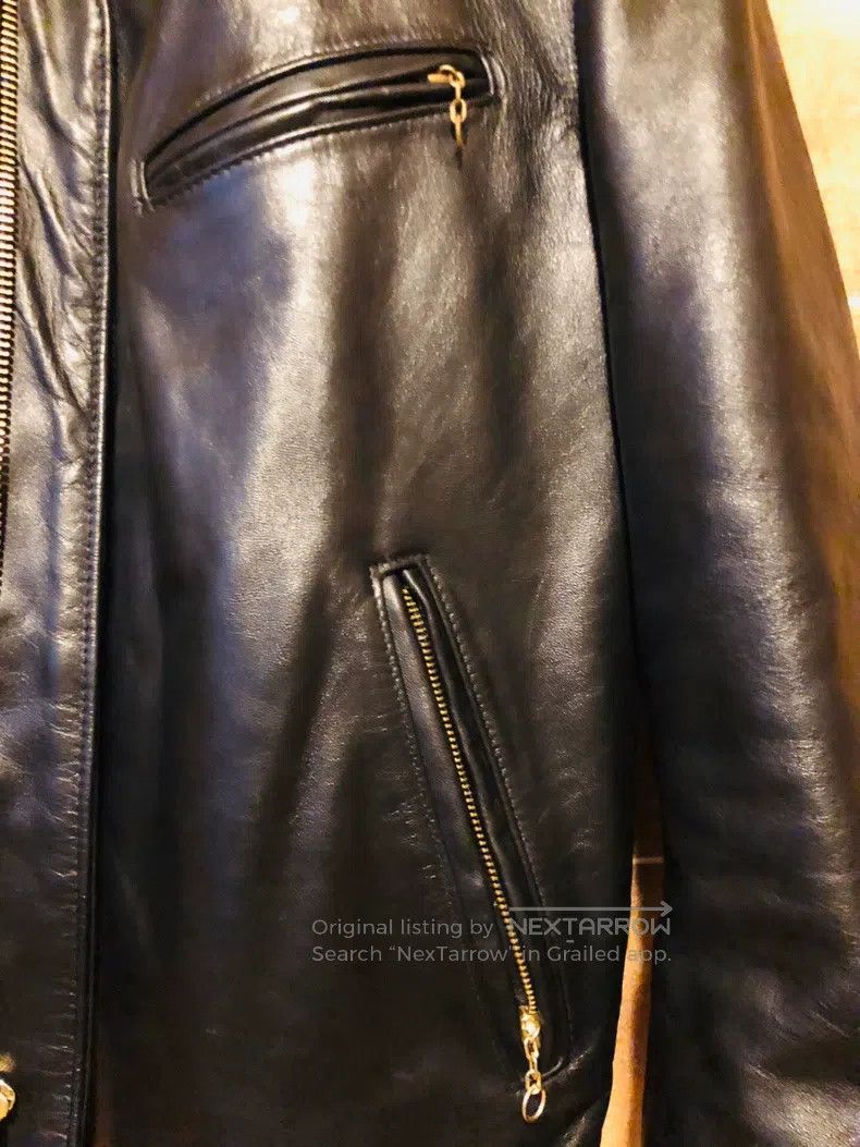 Schott Schott 689H leather jacket Size US XXS / EU 40 - 8 Thumbnail