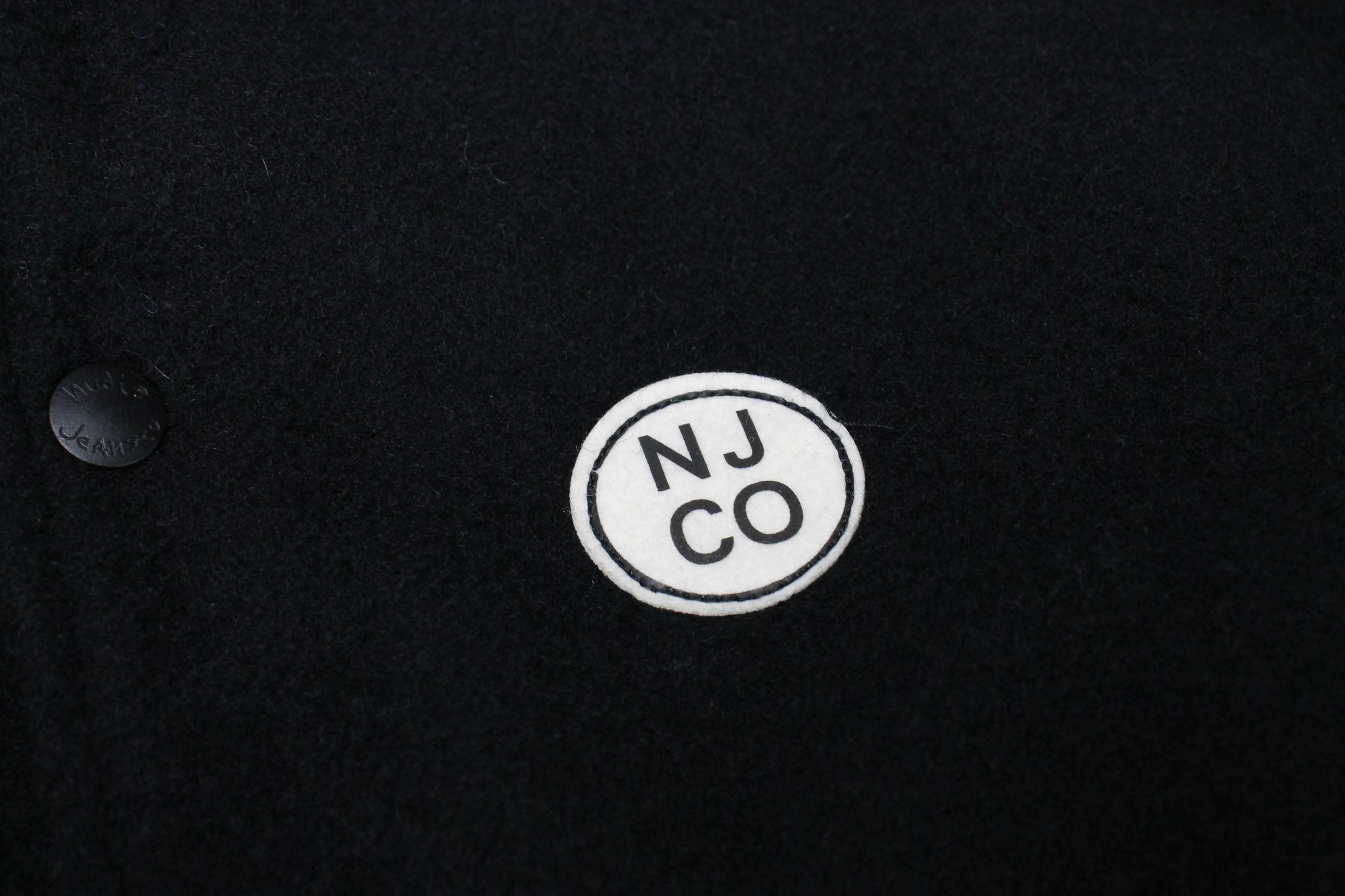 Nudie Jeans NUDIE Bengan Wool Fleece Jacket Men's MEDIUM Bomber Snap Size US M / EU 48-50 / 2 - 8 Thumbnail