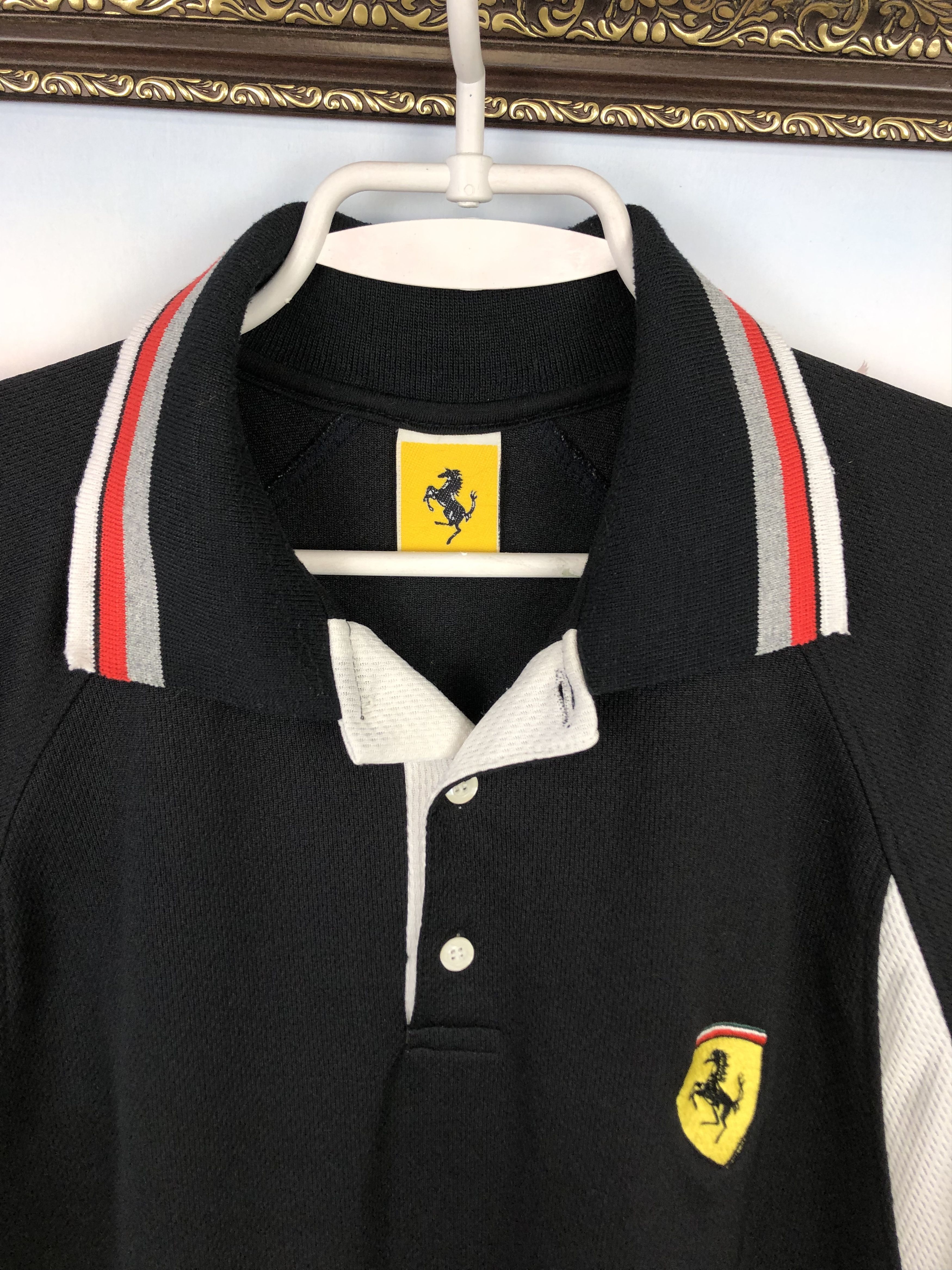 Ferrari Vintage 90's Racing Ferrari F1 Shirt Mens Jersey Marlboro Size US L / EU 52-54 / 3 - 4 Thumbnail