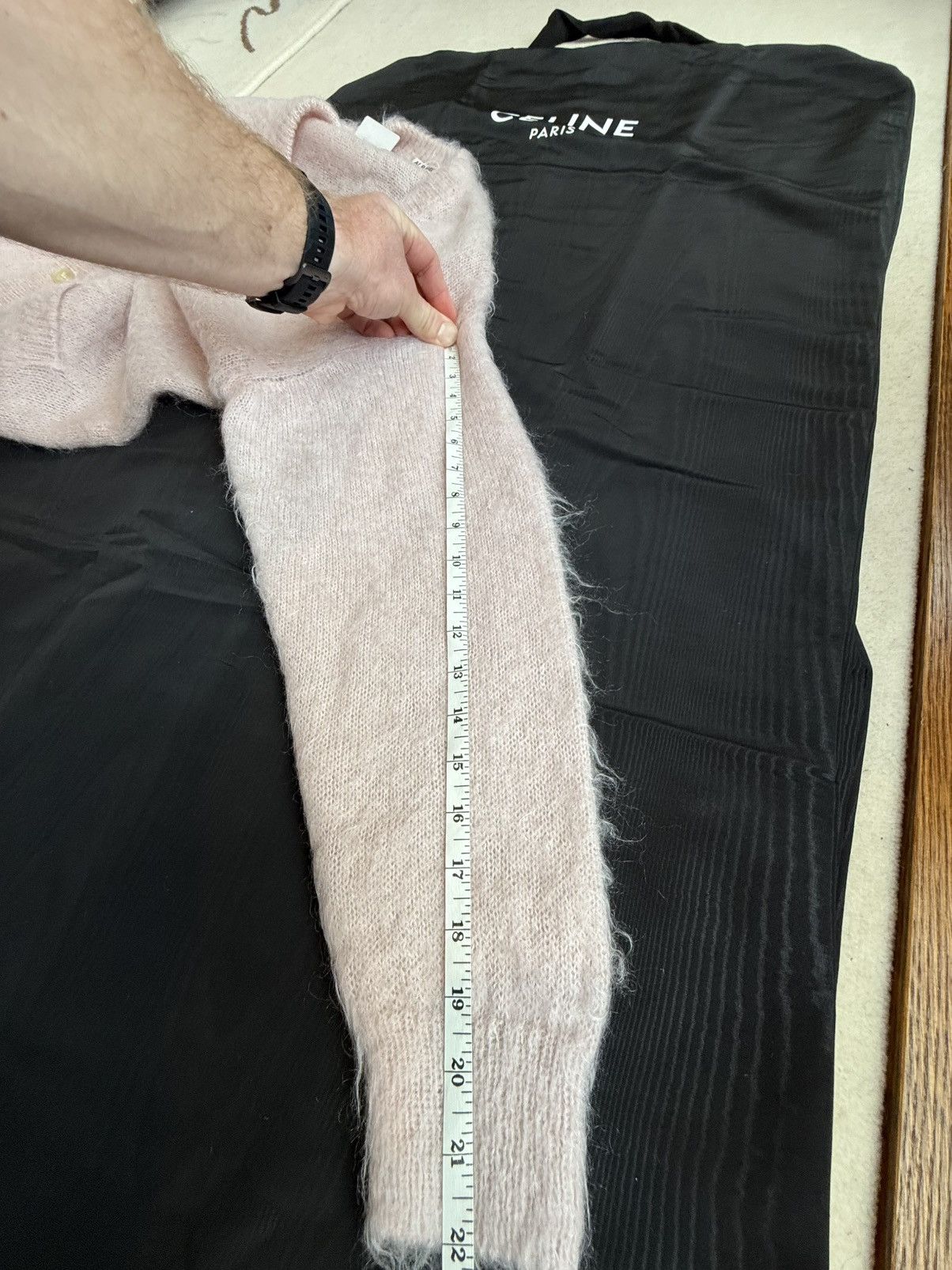 Auralee Grail Auralee pink Japan oversized pink cardigan 2 mohair Size US L / EU 52-54 / 3 - 7 Thumbnail