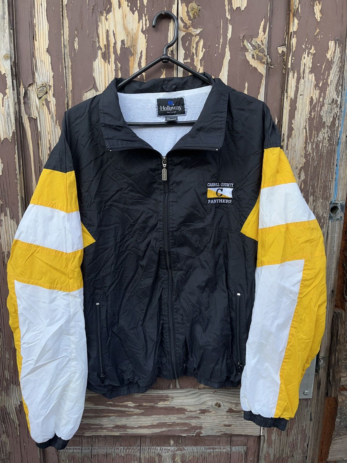 Holloway × Vintage Vintage Carroll County Panthers High School Windbreaker Size US L / EU 52-54 / 3 - 1 Thumbnail