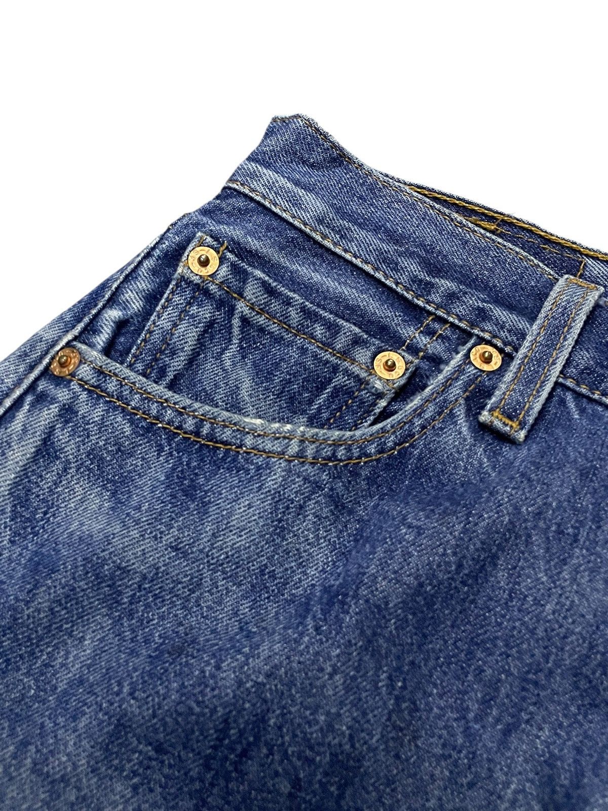 Levi's × Vintage Vintage Levis 501 90s Distressed Jeans Size US 30 / EU 46 - 10 Thumbnail