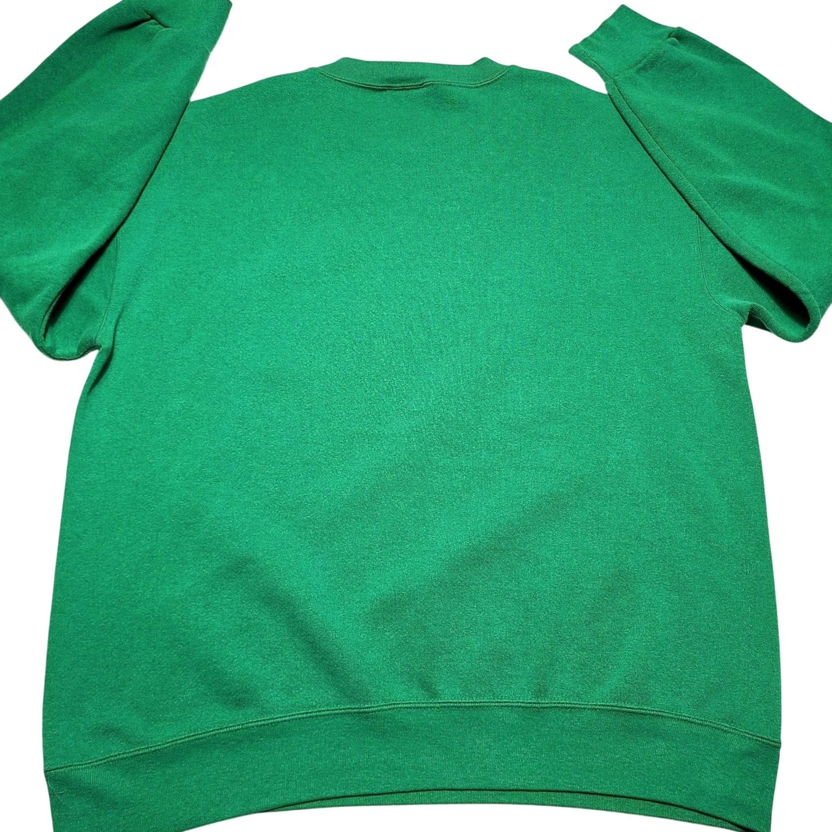 Nutmeg VINTAGE Nutmeg Green Winter Forest Graphic Sweatshirt Men L Crew Neck Pullover Long Sleeve Christmas Holiday Heart Pattern Sweatshirt Size US L / EU 52-54 / 3 - 6 Thumbnail