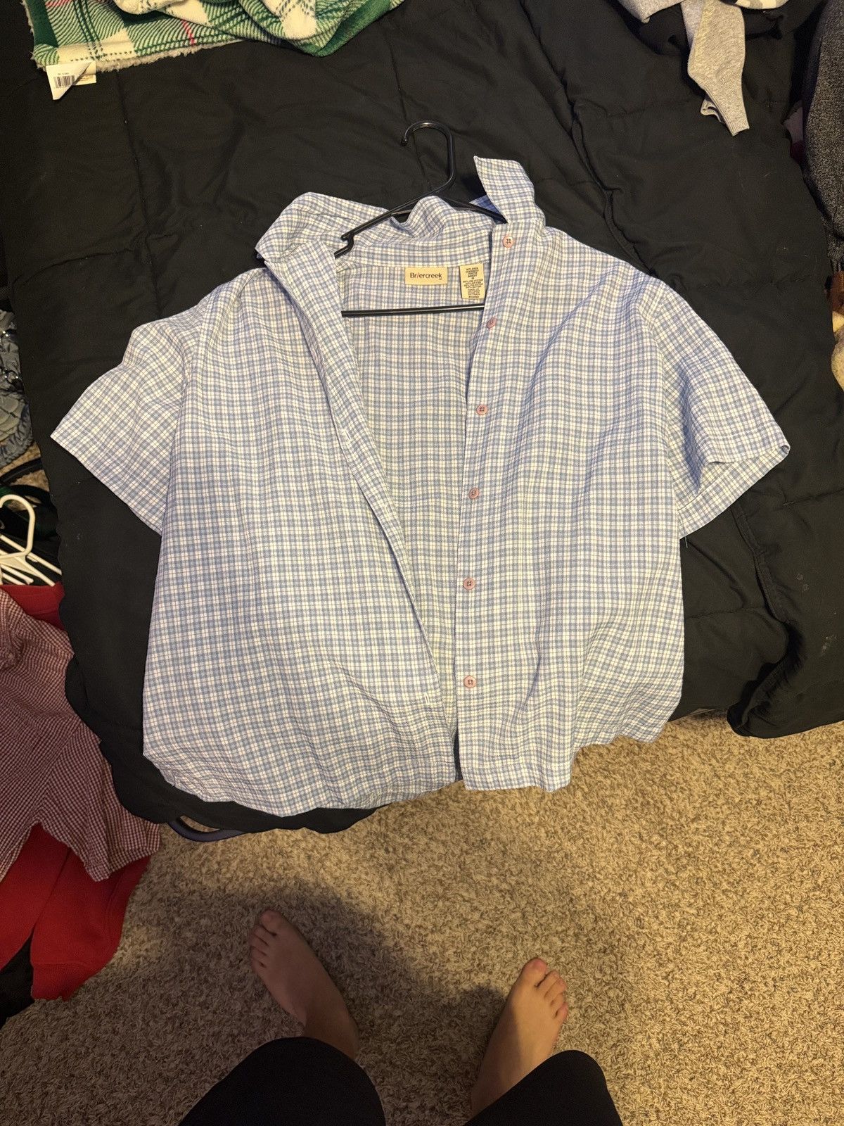 Other Large Red button up combo with Small Blue button up Size US L / EU 52-54 / 3 - 2 Thumbnail
