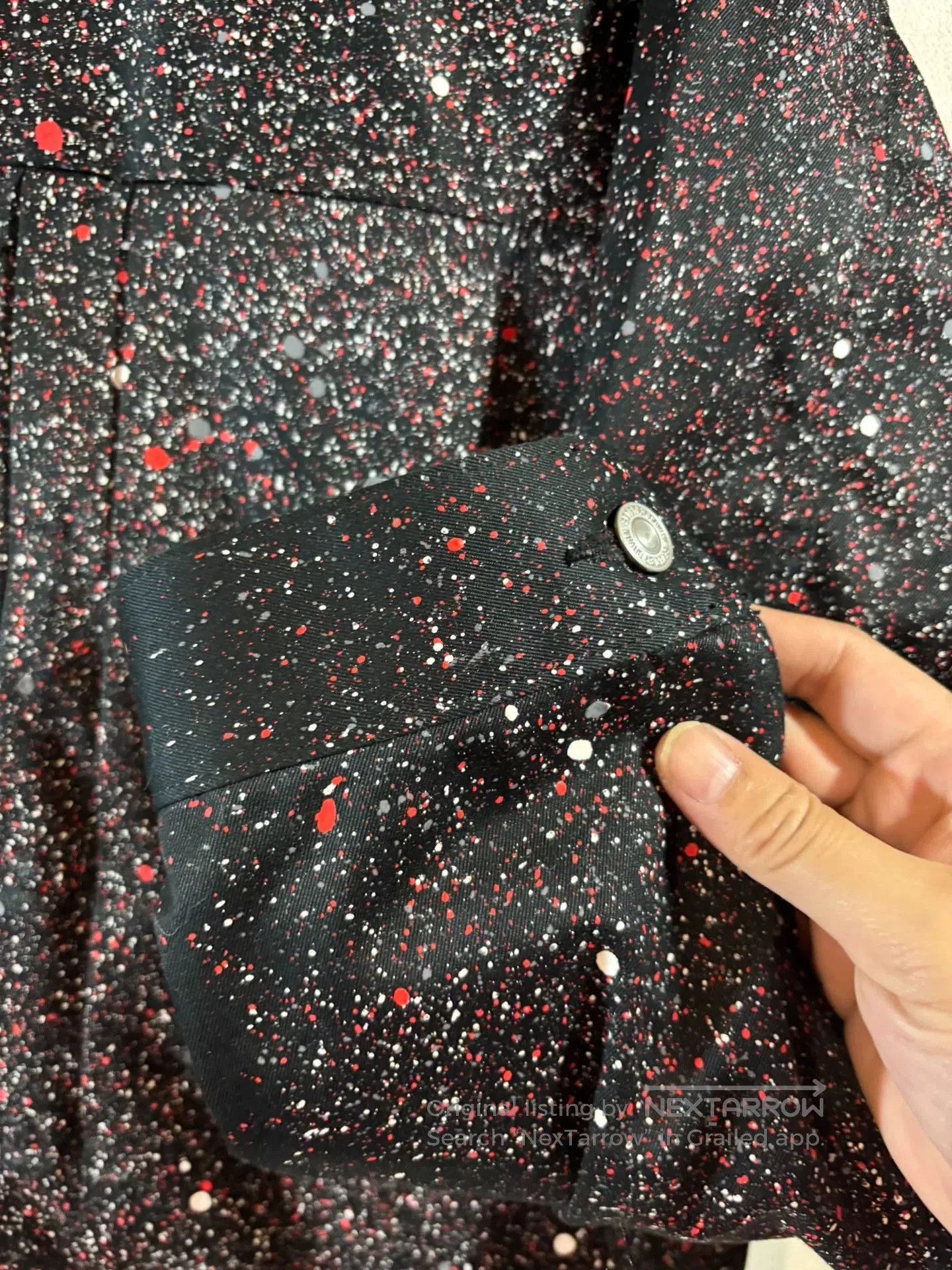 Seven 7 Seven by Seven Splatter Paint Type. Size US L / EU 52-54 / 3 - 6 Thumbnail