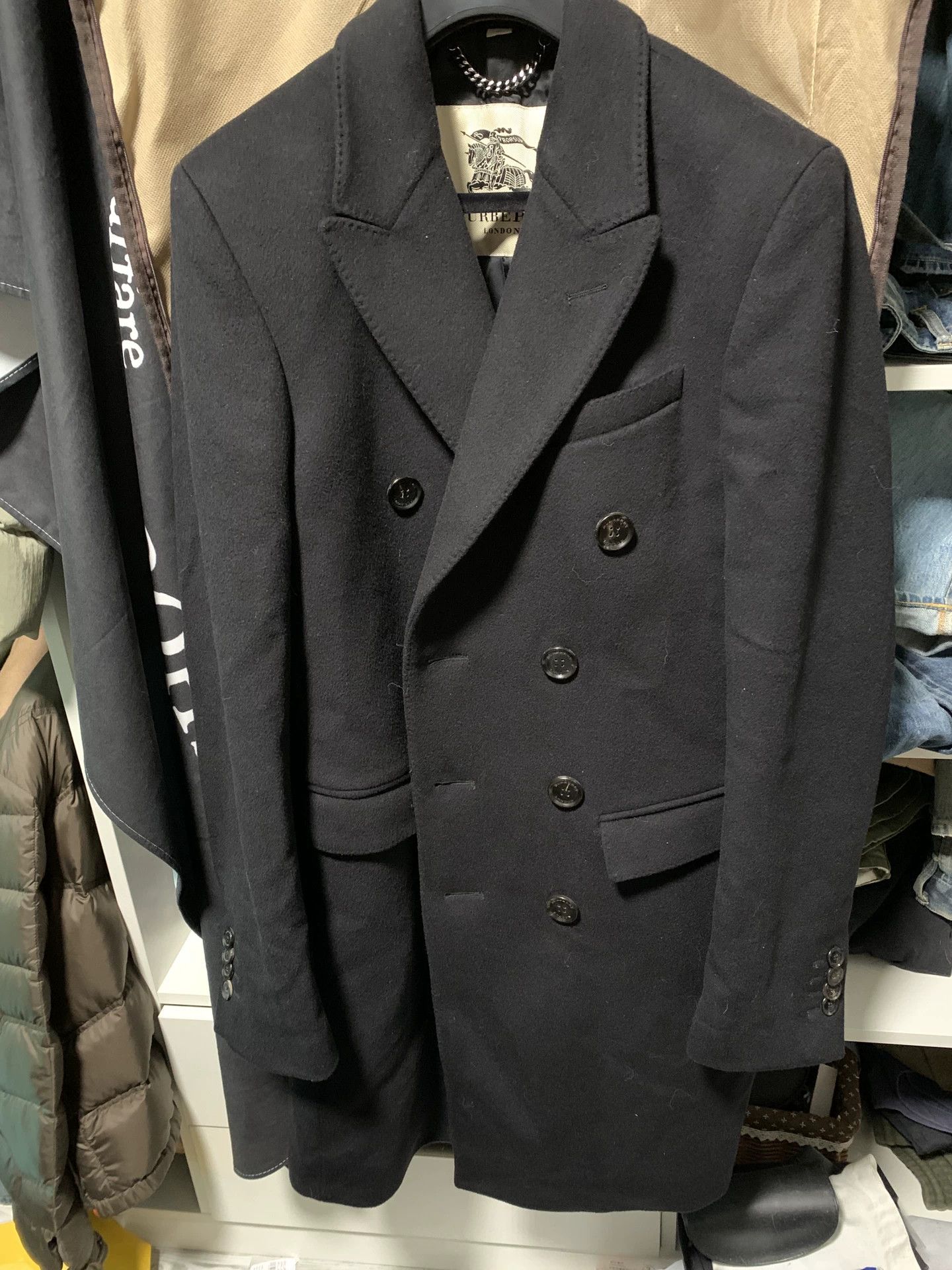Burberry burberry london double-breasted cashmere coat Size US L / EU 52-54 / 3 - 1 Thumbnail