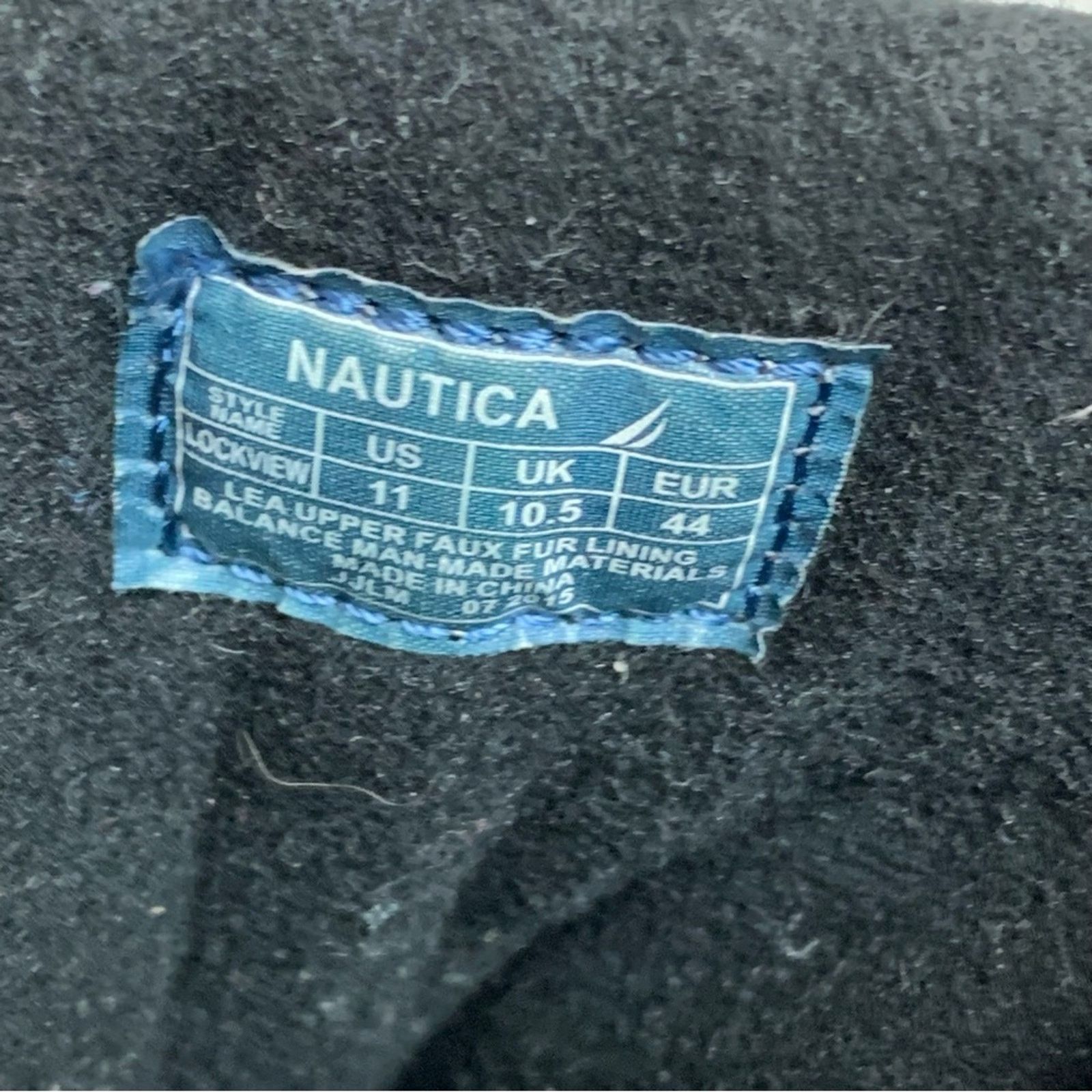 Nautica NAUTICA MEN'S BLACK LACE UP LOCKVIEW WINTER BOOTS SZ 11 NICE Size US 11 / EU 44 - 5 Thumbnail