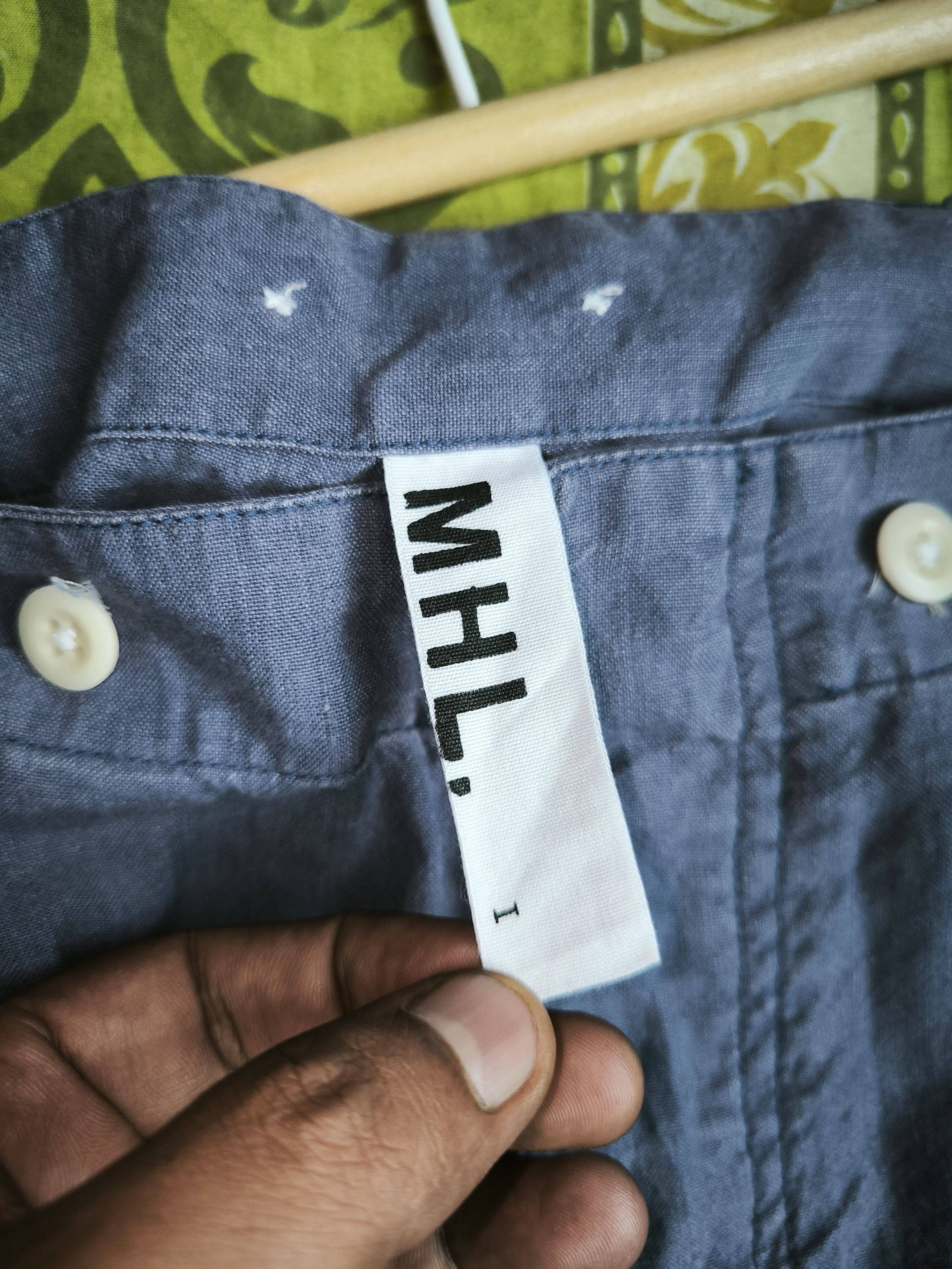 Designer × Margaret Howell × Vintage MHL Inspired By Function And Utility Carpenter Navy Size US 29 - 8 Thumbnail