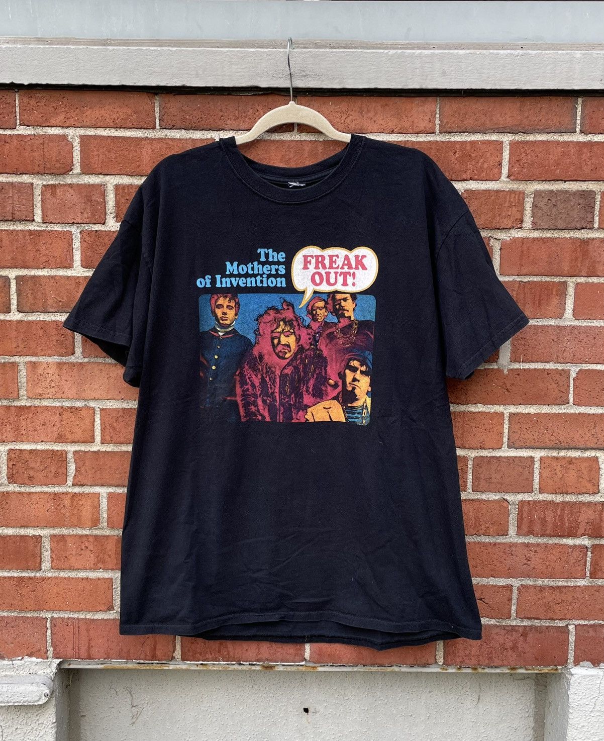 Vintage Y2k Frank Zappa & The Mothers of Invention Freak Out T-shirt Size US XL / EU 56 / 4 - 1 Thumbnail