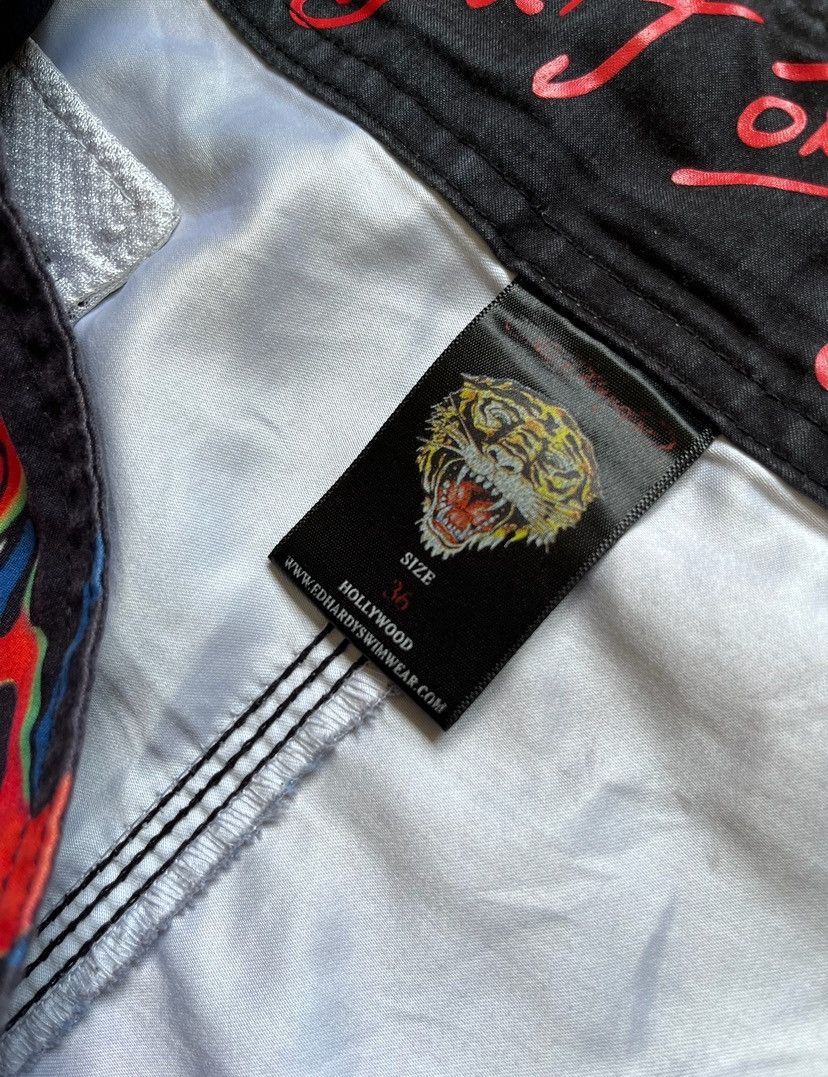 Christian Audigier Vintage Ed Hardy Christian Audigier Y2K Tatoo Shorts 36 Size US 36 / EU 52 - 6 Thumbnail