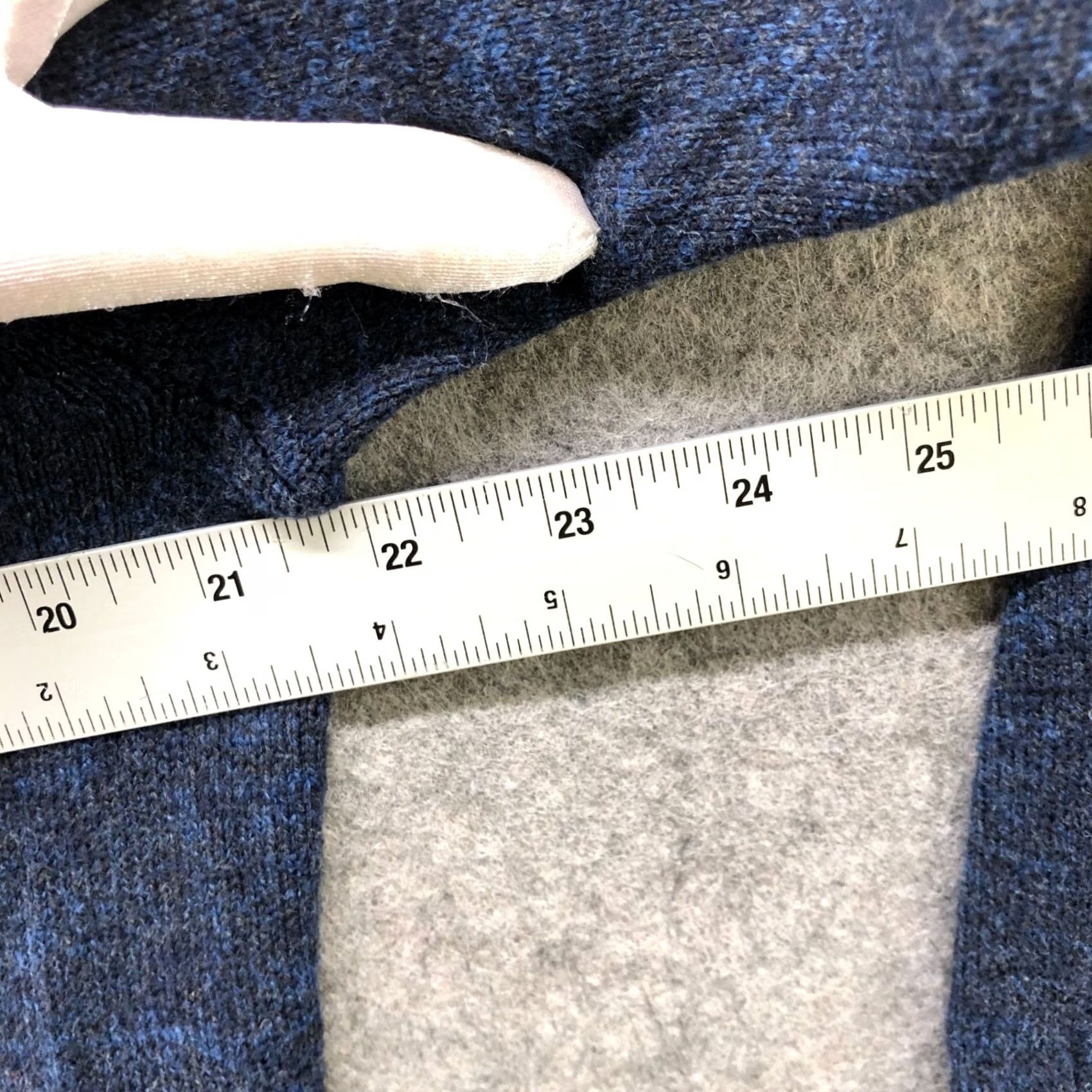Banana Republic Banana Republic Hoodie Mens L Blue Knit Sweater Cotton Pullover Size US L / EU 52-54 / 3 - 3 Thumbnail