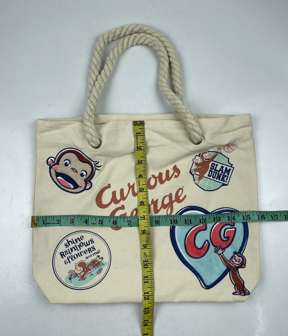 Japanese Brand curious george tote bag tc35 Size ONE SIZE - 3 Thumbnail
