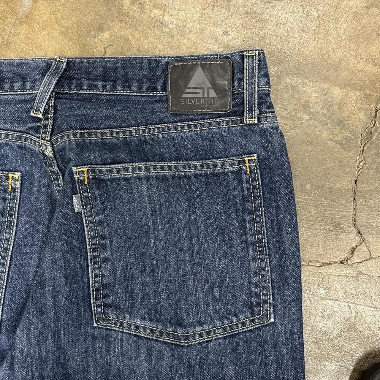 Levi's Y2K Levi’s Silver Tab Faded Blue Jeans 36 x 31 Size US 36 / EU 52 - 3 Thumbnail