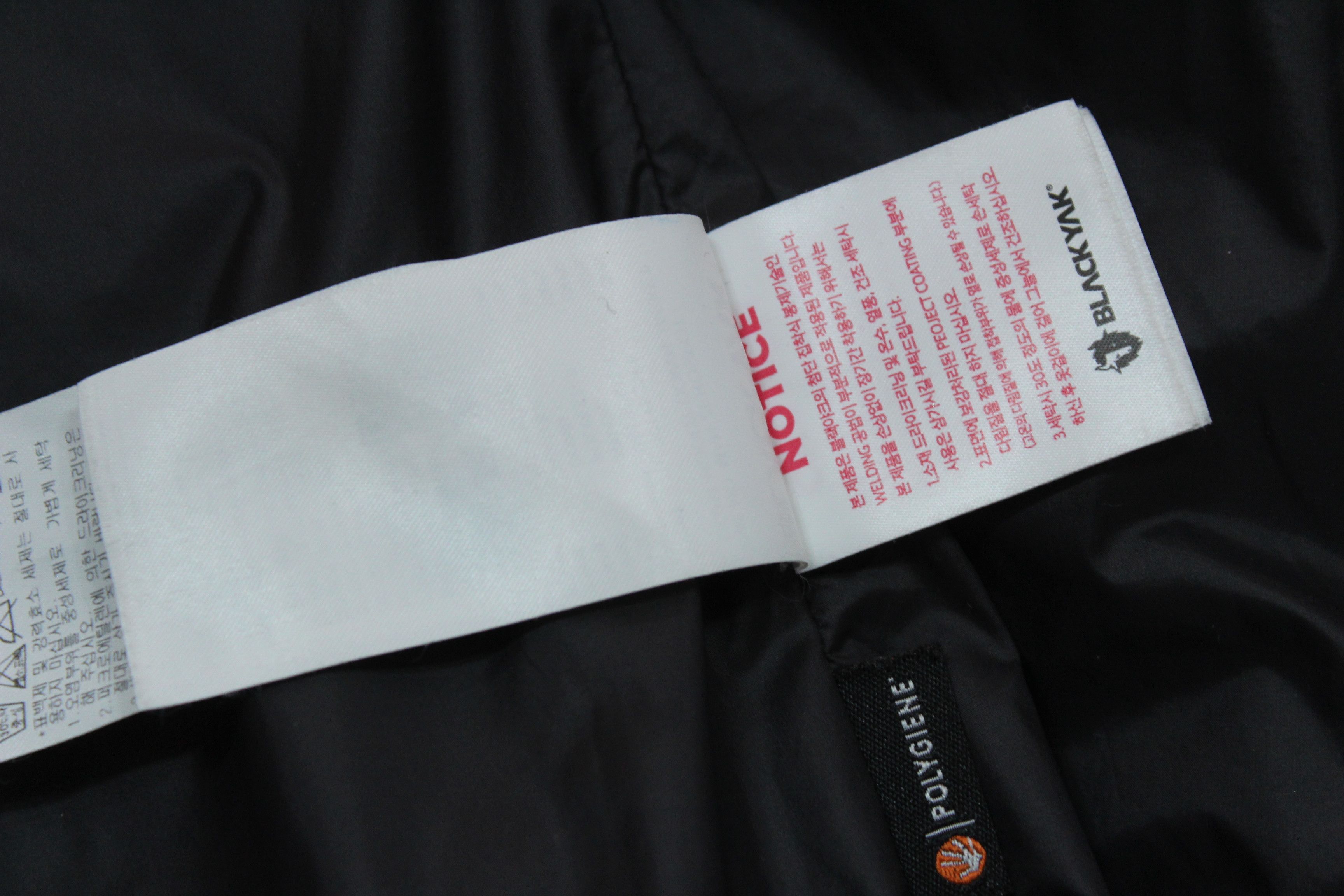 BLACKYAK Black Yak Zero Spot Wave Puffer Down Jacket Hooded Black M Size US M / EU 48-50 / 2 - 14 Thumbnail