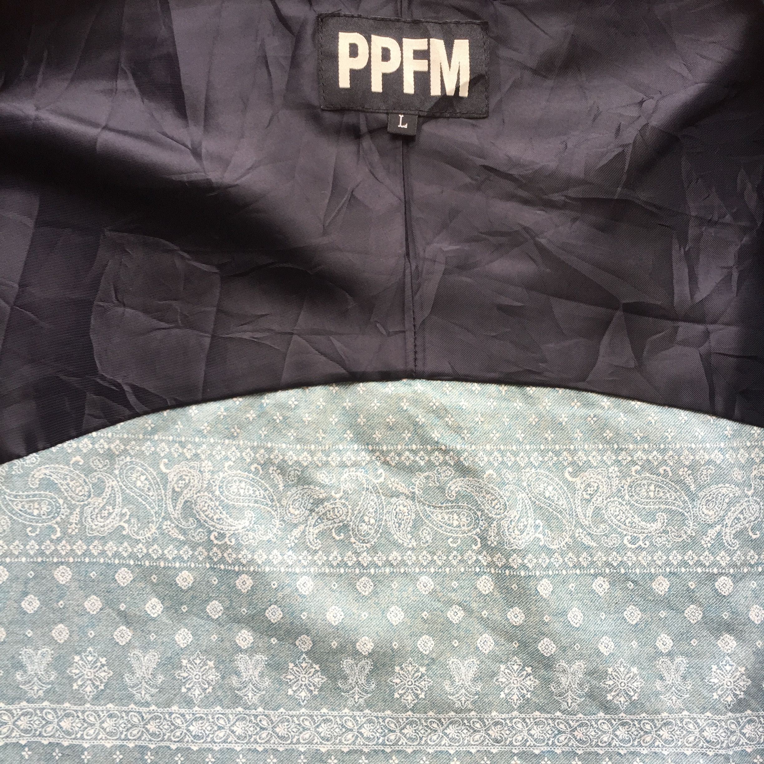 PPFM Vintage PPFM Field Core Bandana Inside Jacket Size US L / EU 52-54 / 3 - 7 Thumbnail