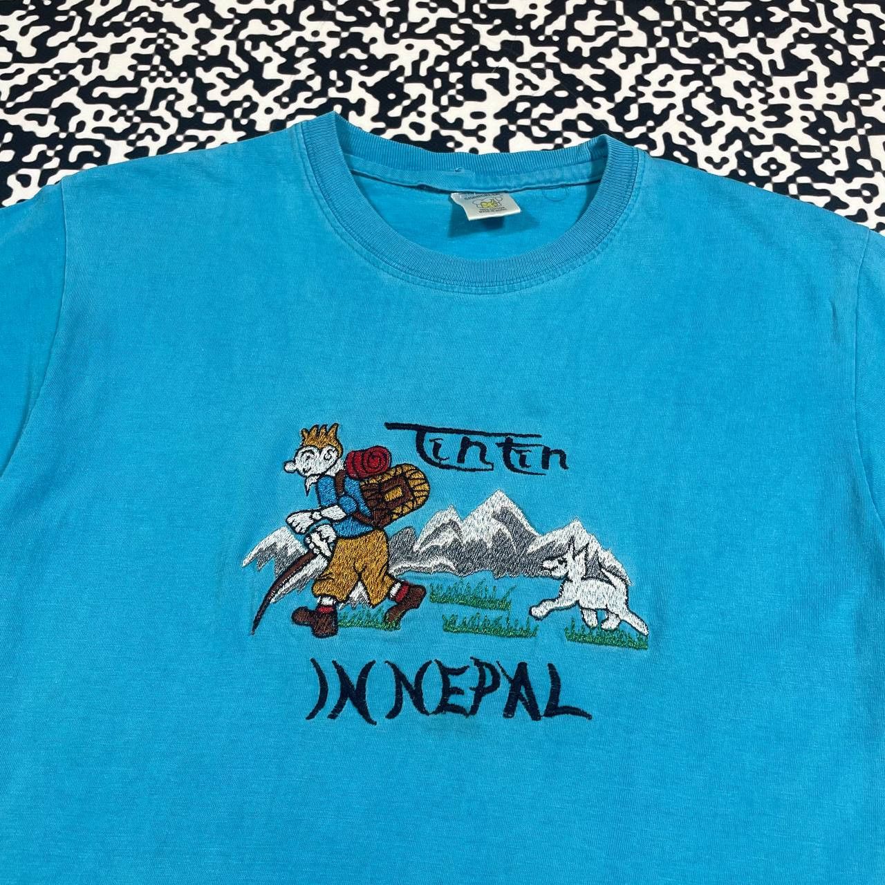 Cartoon Network Vintage 90s Tin Tin In Nepal Cartoon Retro T-shirt Size M / US 6-8 / IT 42-44 - 6 Thumbnail