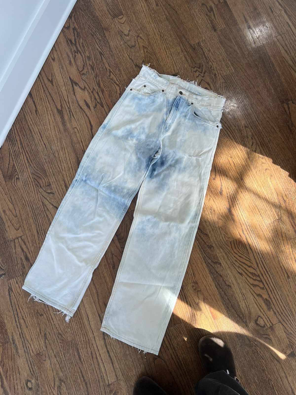 Levi's × Vintage 🔥Vintage 70s Acid Wash Orange Tab Levi’s Travis Scott Size US 30 / EU 46 - 1 Thumbnail