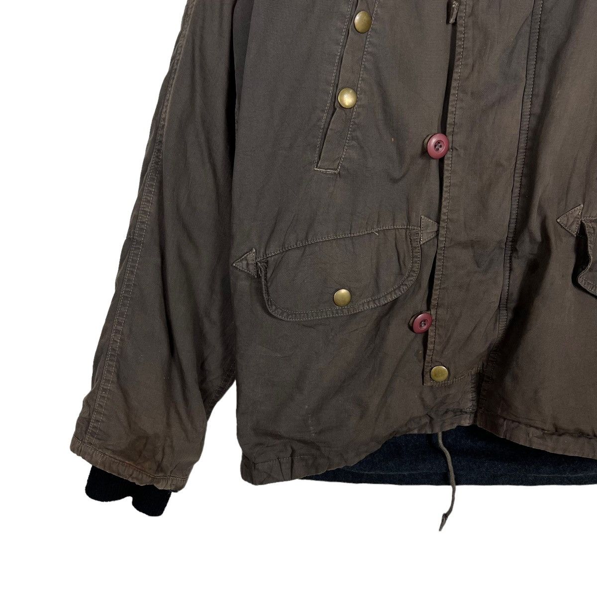 Blue Blue Japan × HOLLYWOOD RANCH MARKET × Japanese Brand 🔥 GAIJIN PARKAS MILITARY DEPARTMENT 0X1 Size US L / EU 52-54 / 3 - 8 Thumbnail