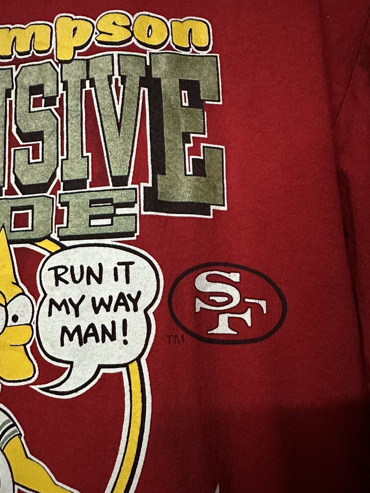 Cartoon Network Vintage 90s Bart Simpson 49 Ers Logo 7 Faded Tee Size US XL / EU 56 / 4 - 10 Thumbnail