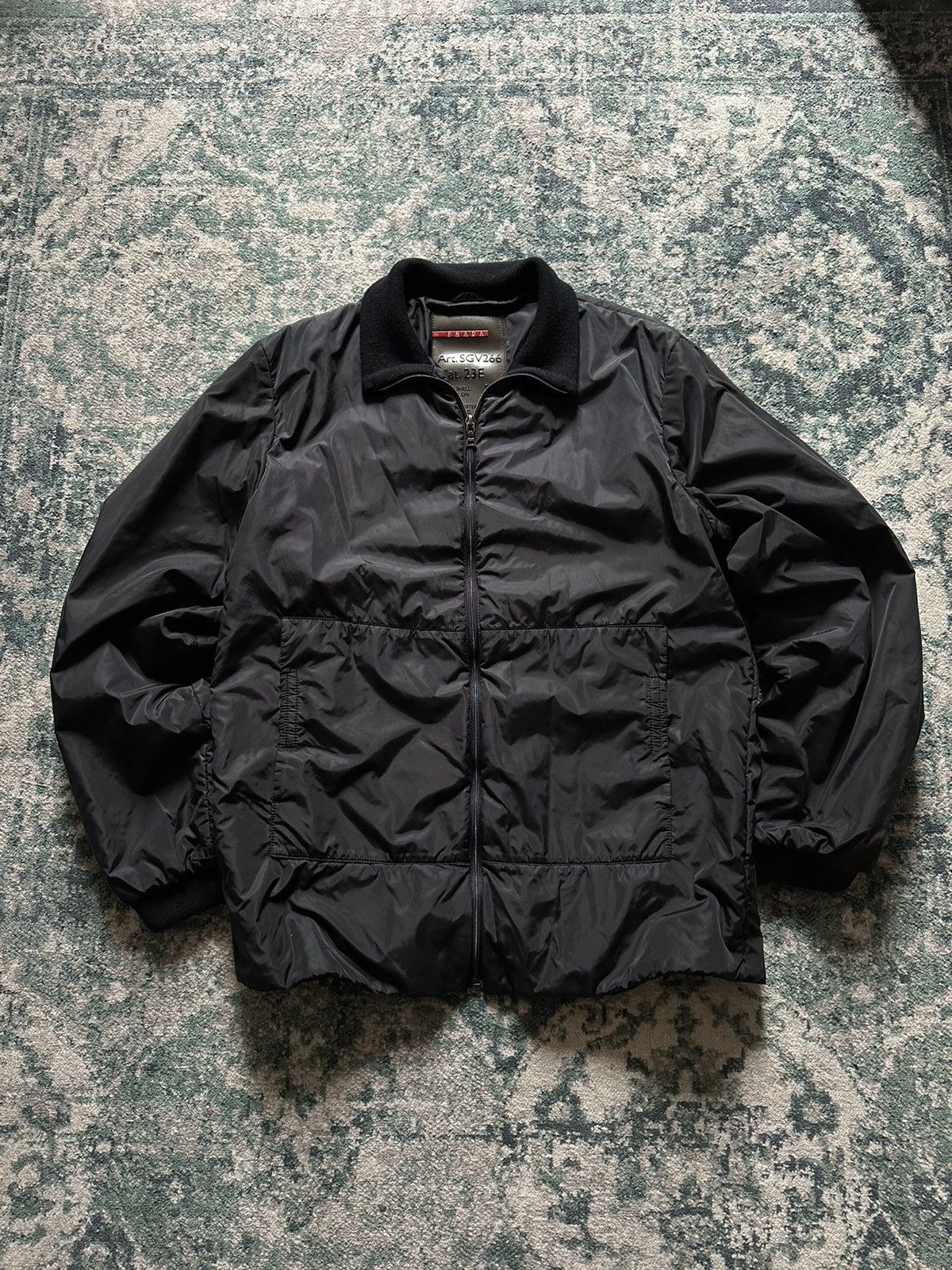 ジャケット・アウター archive Prada sports nylon jacket Black archive Prada sports nylon jacket Black