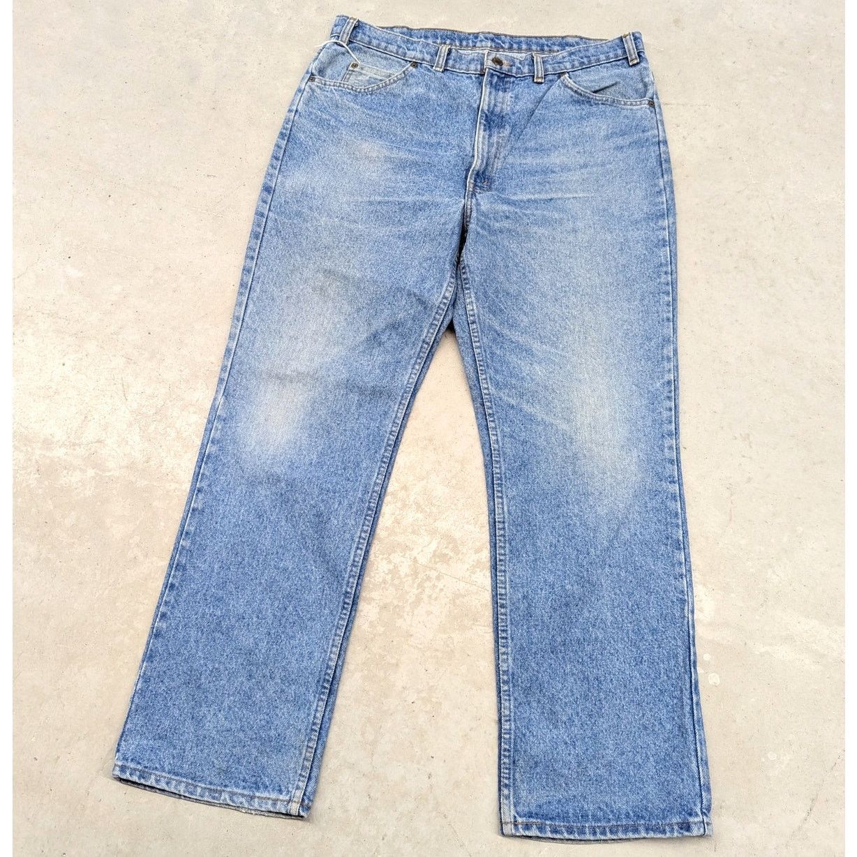 Levi's × Levi's Vintage Clothing × Vintage Vintage Levis 619 Made in Canada Orange Tab Blue Jeans Size US 36 / EU 52 - 2 Thumbnail