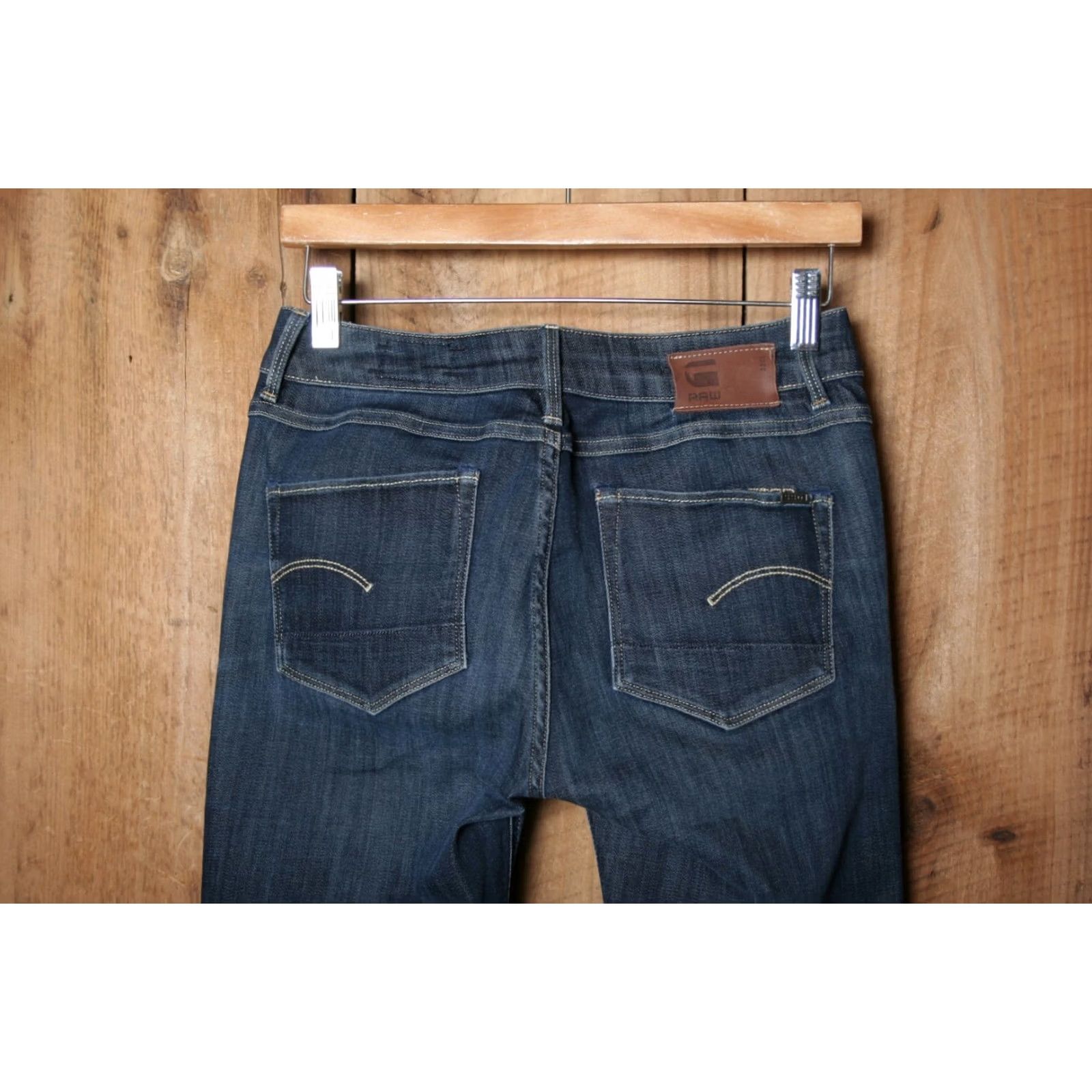 G-Star G-STAR RAW 3301 Contour Skinny Jeans Sz. 28W 32L Womens Jeans Slim Blue Denim 29in Inseam XS-? (Actual 28x29) Size 28" / US 6 / IT 42 - 4 Thumbnail
