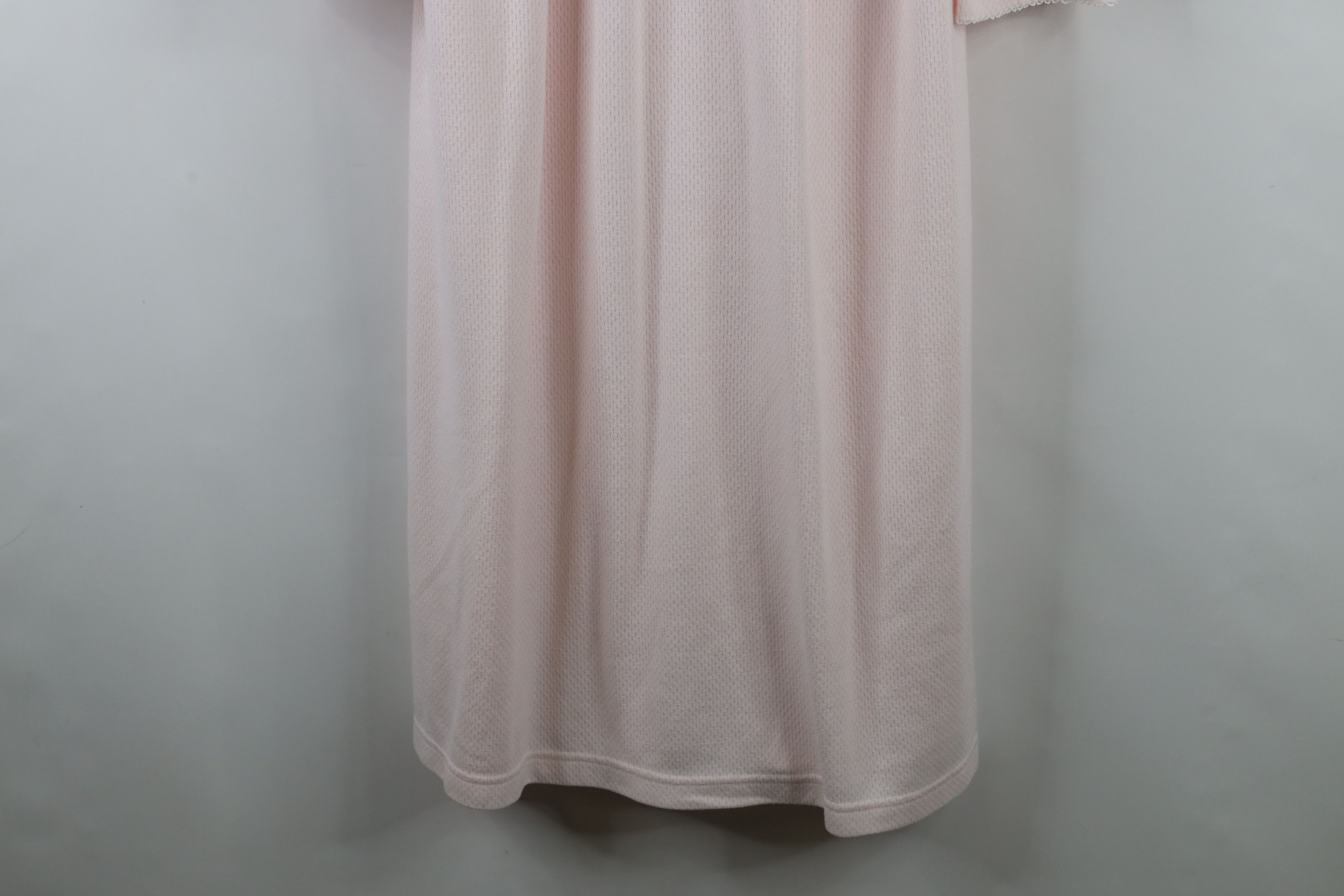 Vintage Vintage 90s Miss Elaine Flower Lace Long Sleeve Night Gown Size M / US 6-8 / IT 42-44 - 4 Thumbnail
