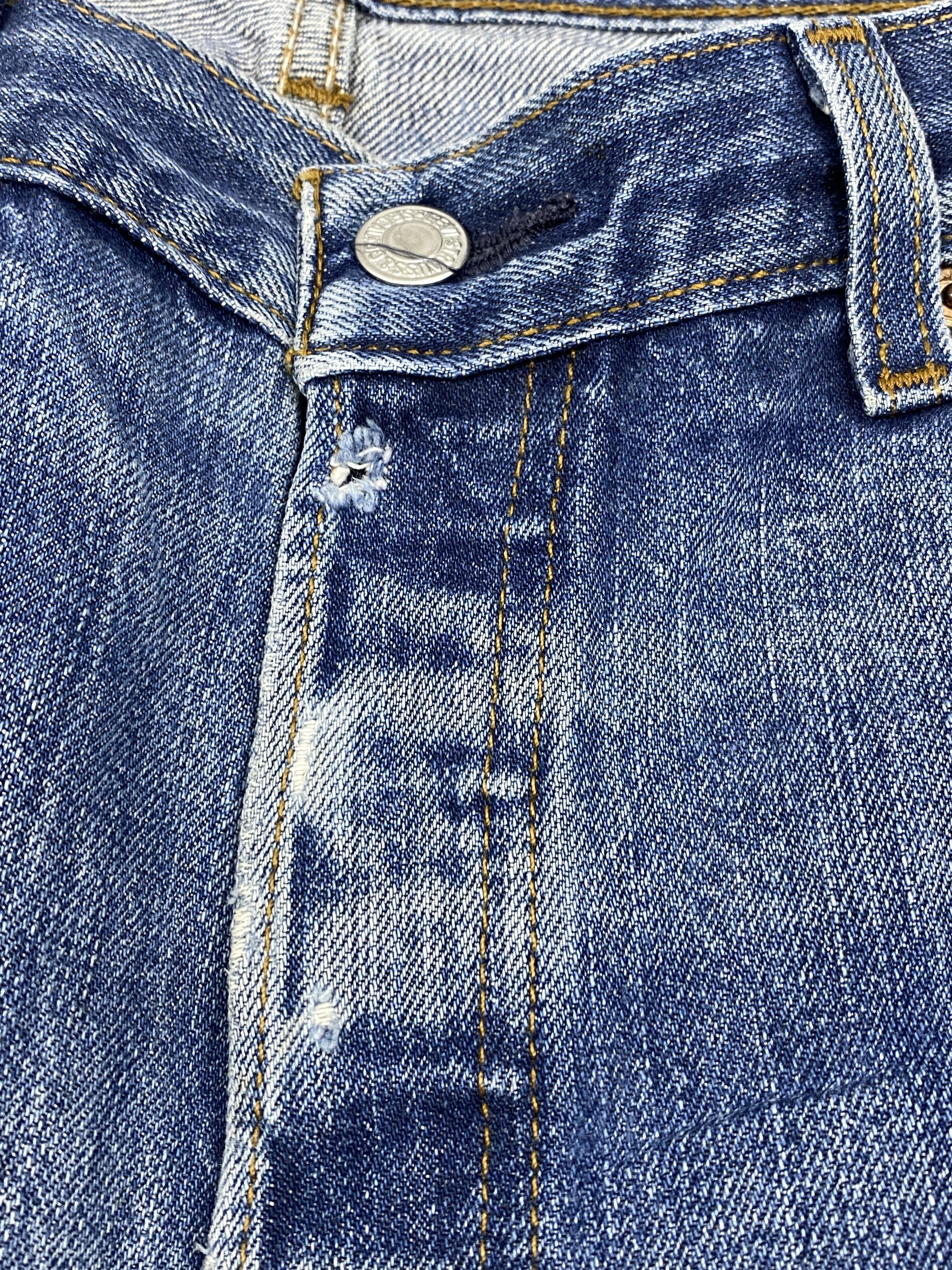 Levi's Vintage Dirty Distressed levis 501 Jeans DP2832 Size US 33 - 17 Thumbnail
