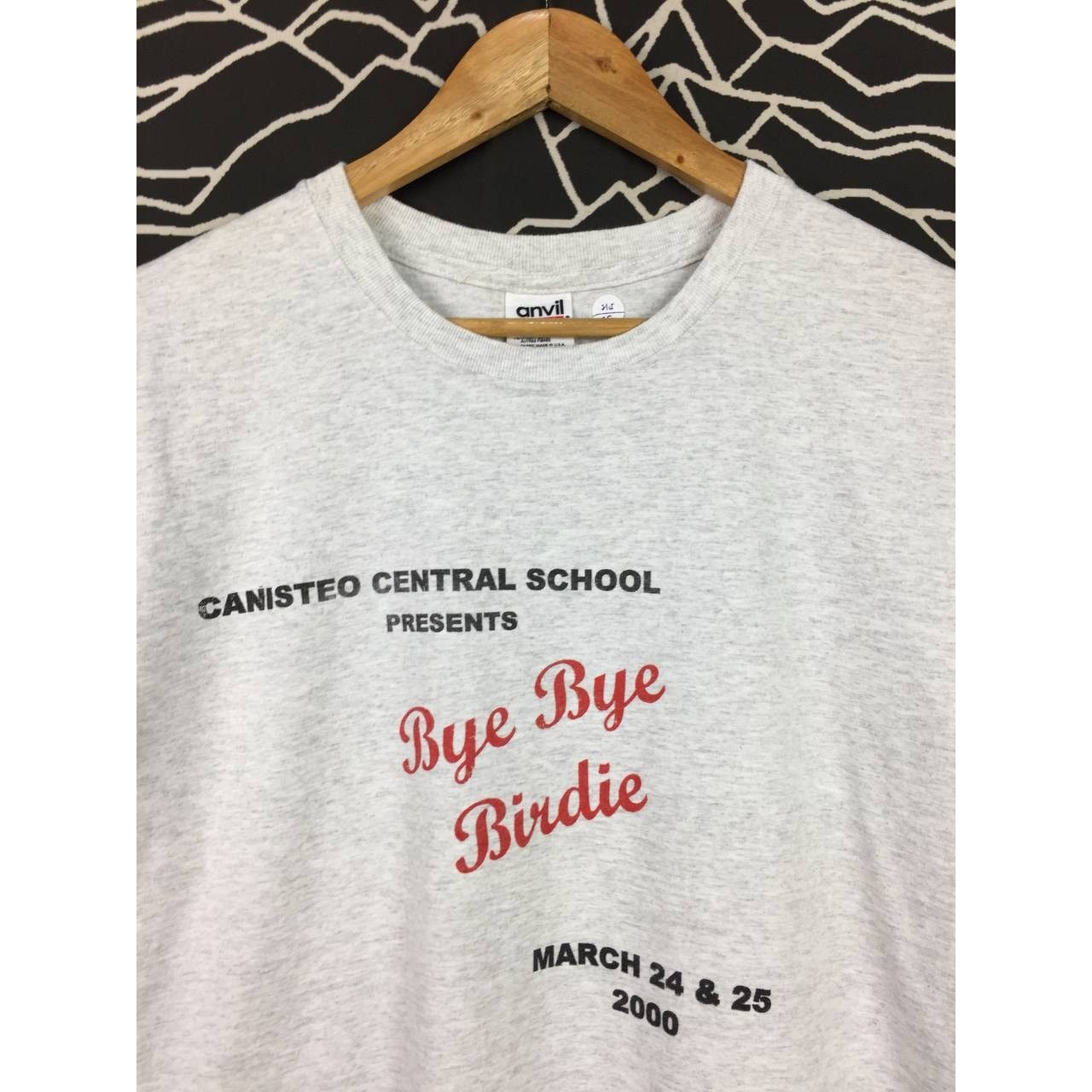 Anvil × Vintage Vtg 00s Bye Bye Birdie Musical byCanisteo Central School Tee Size US L / EU 52-54 / 3 - 6 Thumbnail