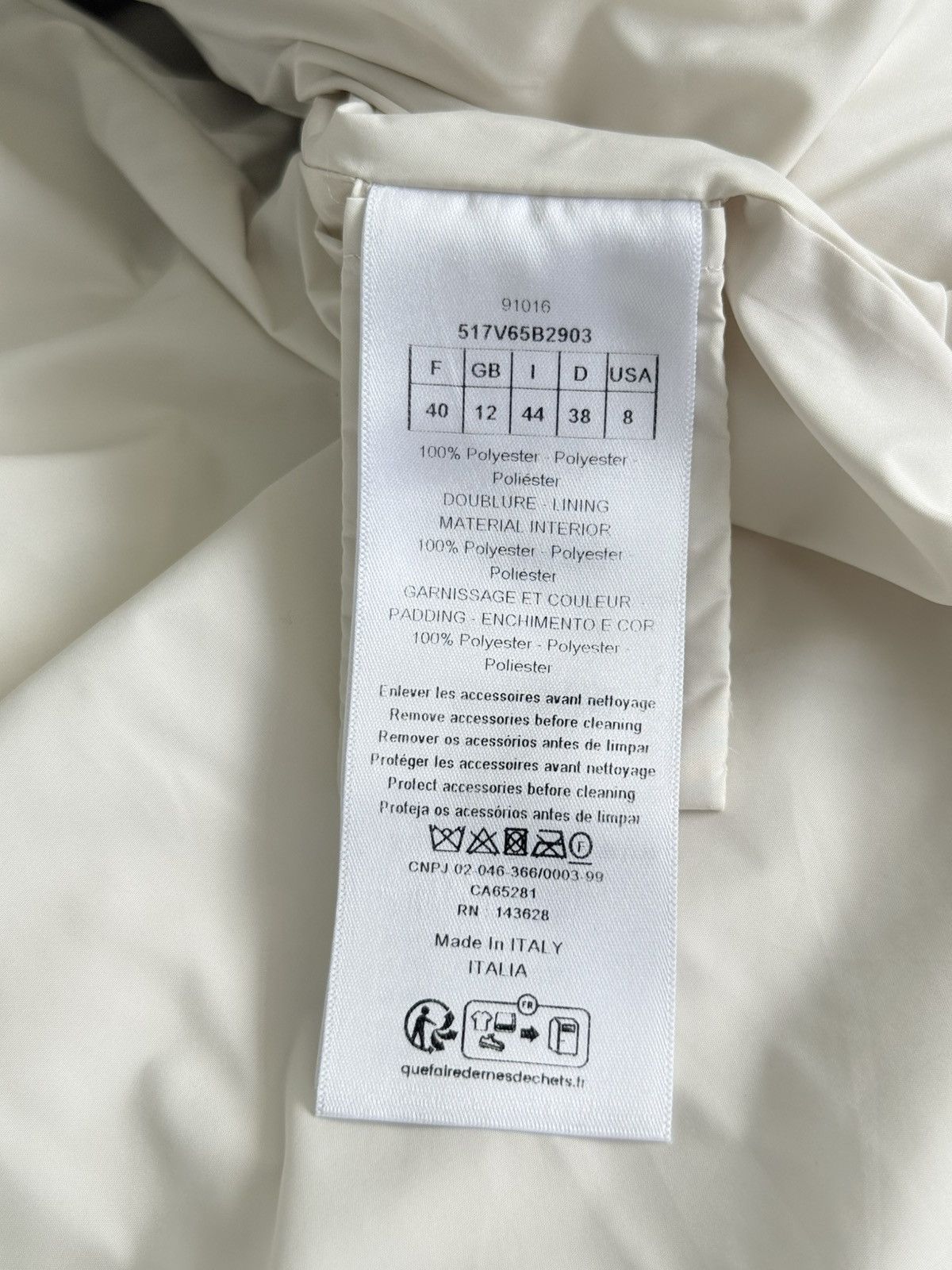 Dior DiorAlps MISS DIOR Christian Dior Belted Jacket Big Logo Size M / US 6-8 / IT 42-44 - 16 Thumbnail