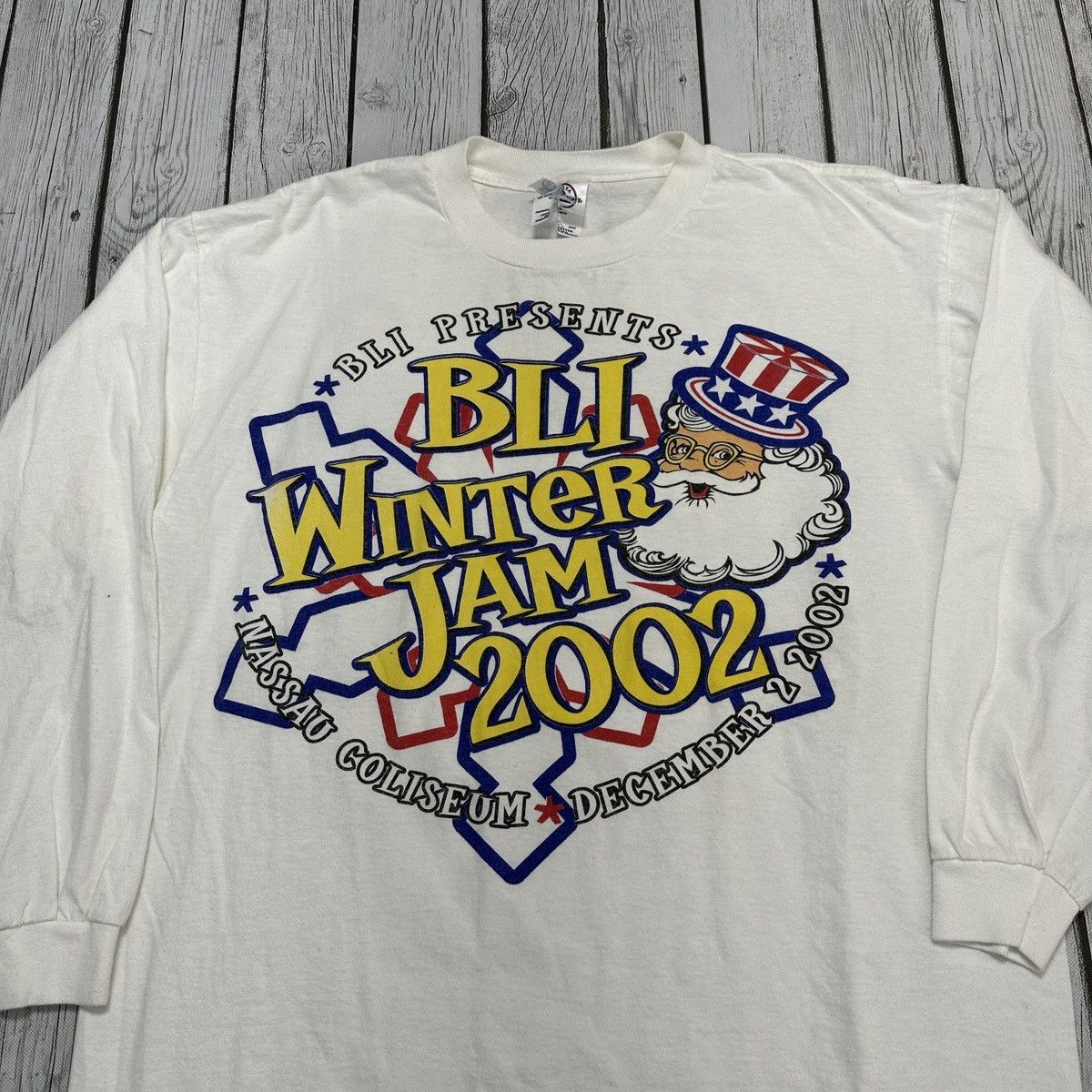 Band Tees Vintage BLI Winter Jam 2002 long sleeve tee Size US L / EU 52-54 / 3 - 3 Thumbnail