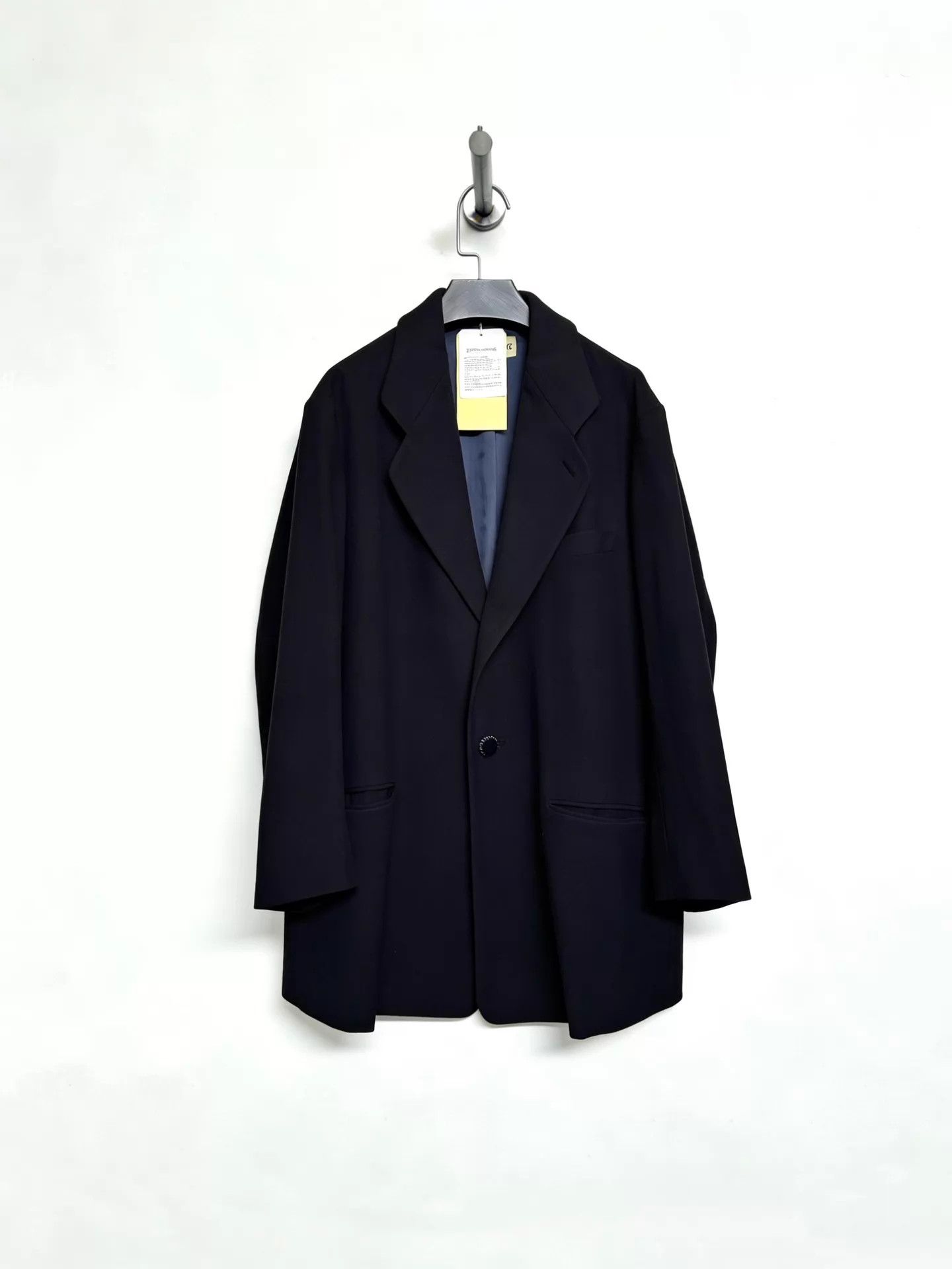 Issey Miyake Issey Miyake 94SS Boxy Wool Blazer M Size US M / EU 48-50 / 2 - 1 Thumbnail