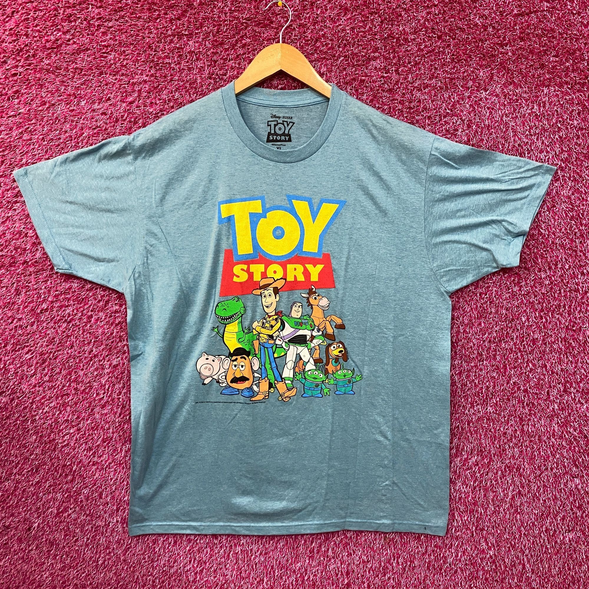Disney Disney Pixar Toy Story Group Portrait Blue T-Shirt XL Size US XL / EU 56 / 4 - 1 Thumbnail