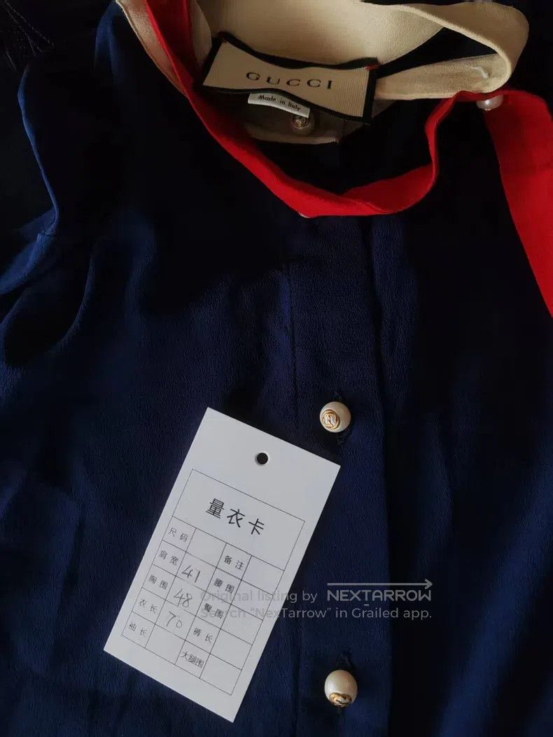 Gucci Gucci Mulberry silk shirt Size M / US 6-8 / IT 42-44 - 5 Thumbnail