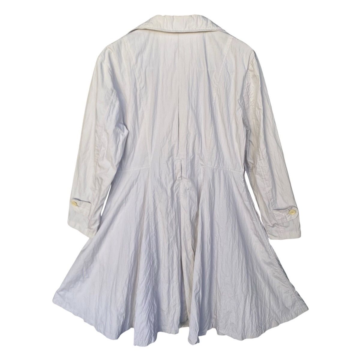 Issey Miyake 🔥Archived🔥Issey Miyake i.S. Vintage Flared Long Coat Jacket Size M / US 6-8 / IT 42-44 - 10 Thumbnail