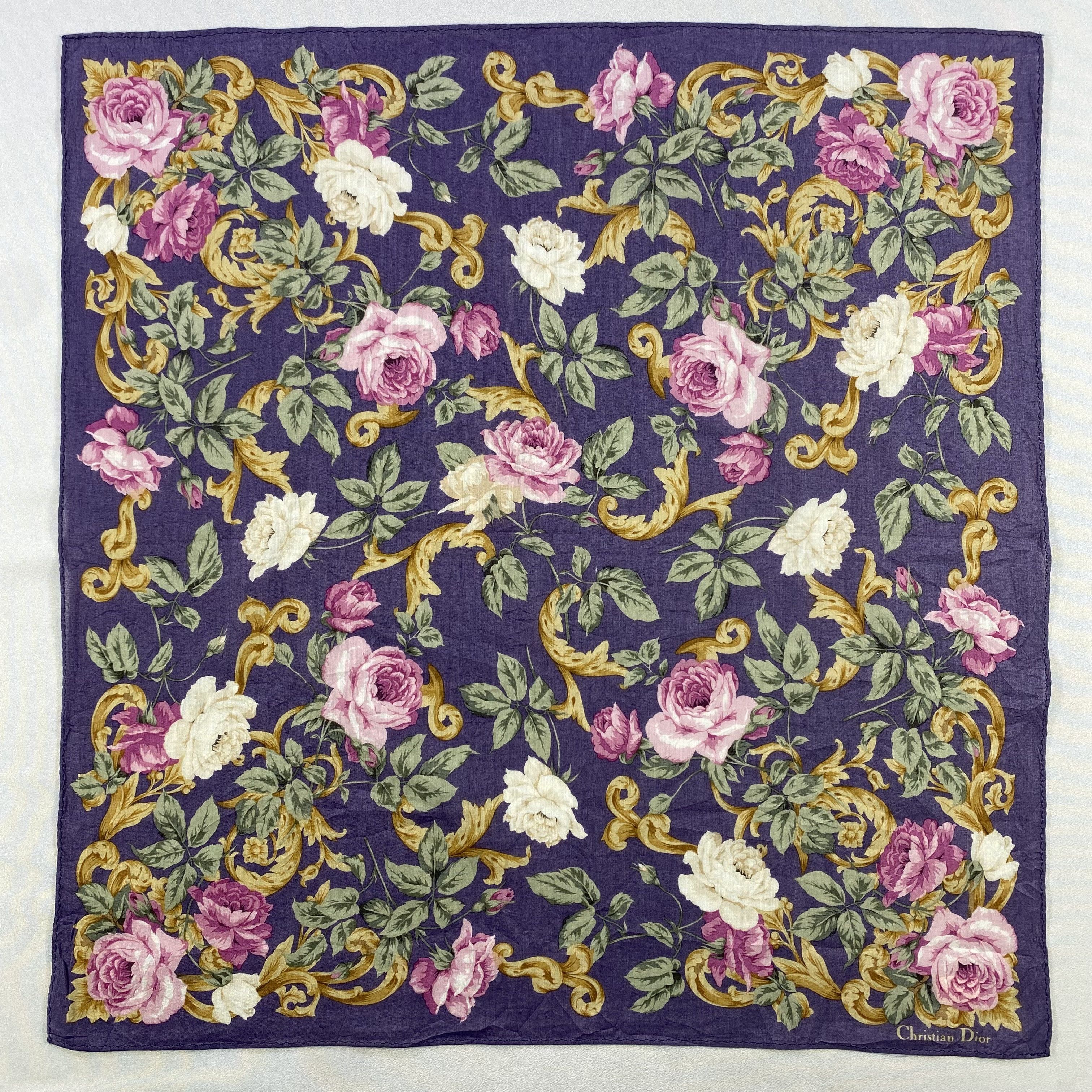 Vintage Christian Dior Monsieur Bandana/ Handkerchief / Neckerchief Size ONE SIZE - 1 Thumbnail