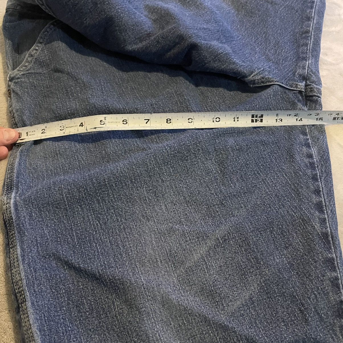 Wrangler Vintage Y2K Wrangler Mens Carpenter Jeans Blue Denim 42x30 Size US 42 / EU 58 - 10 Thumbnail
