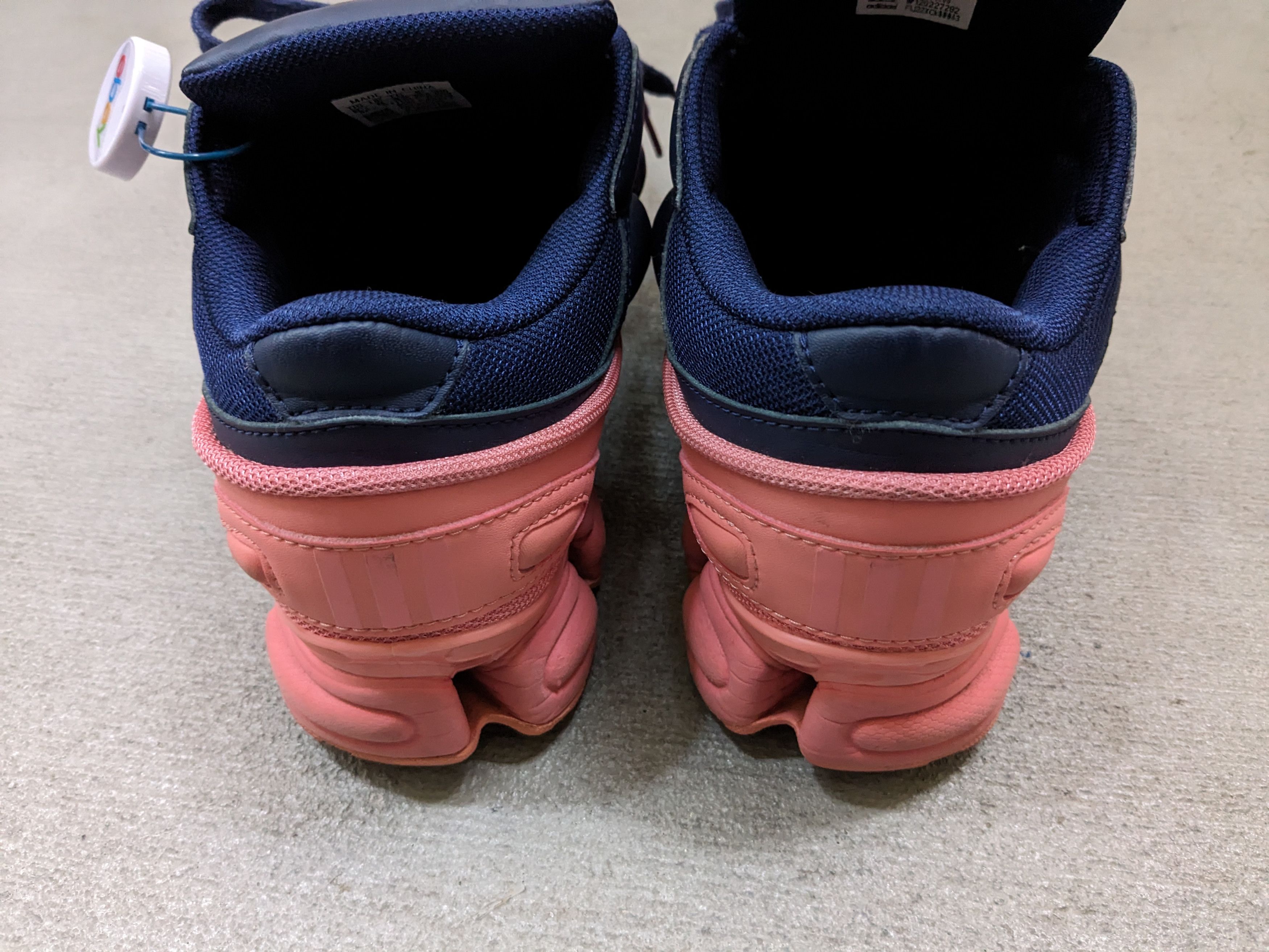 Adidas × Raf Simons Adidas Raf Simons Ozweego Size 8.5 Pink Blue F34268 Size US 8.5 / EU 41-42 - 13 Thumbnail