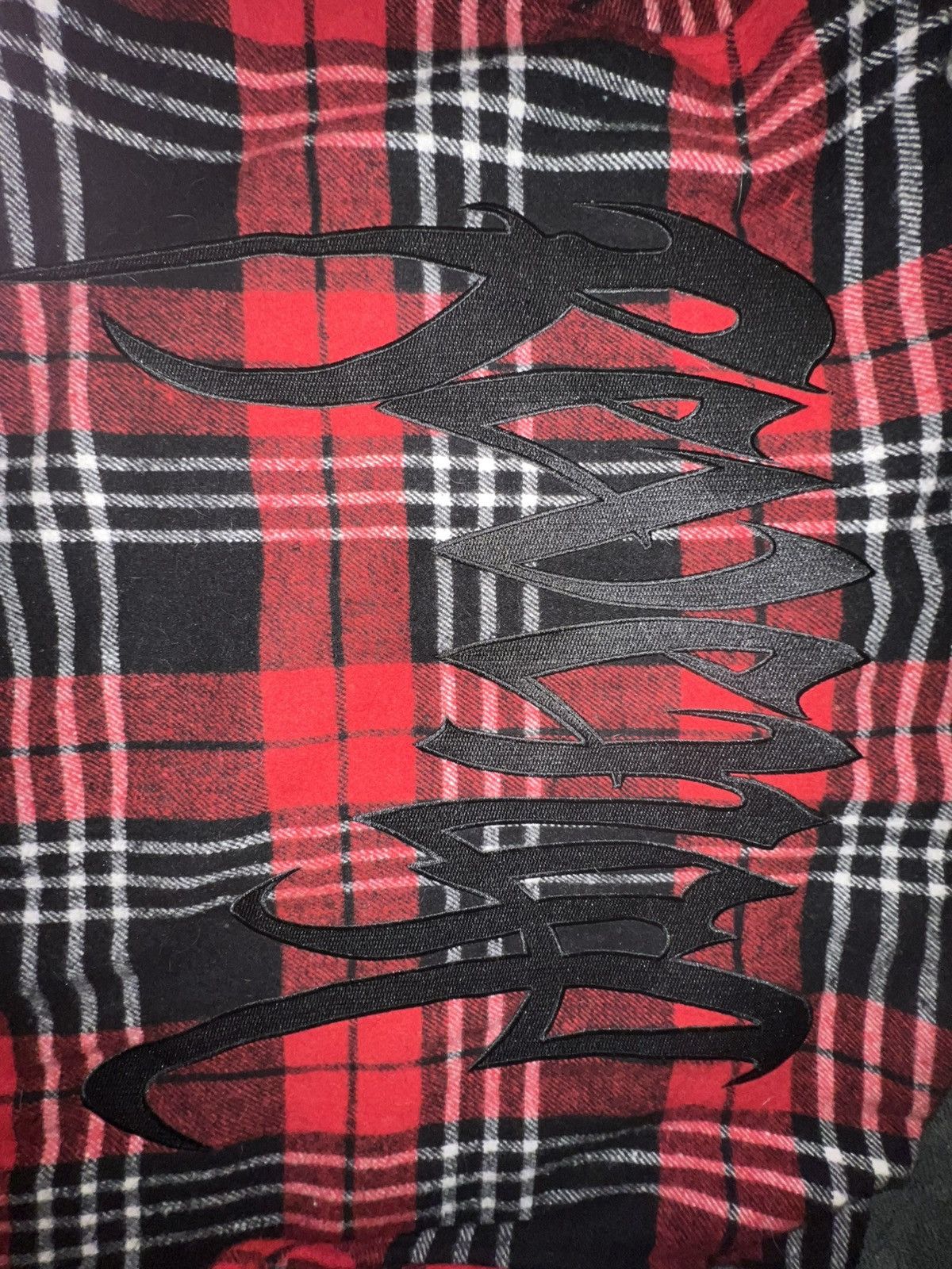 Revenge REVENGE Flannel jacket in red/black plaid Size US M / EU 48-50 / 2 - 4 Thumbnail