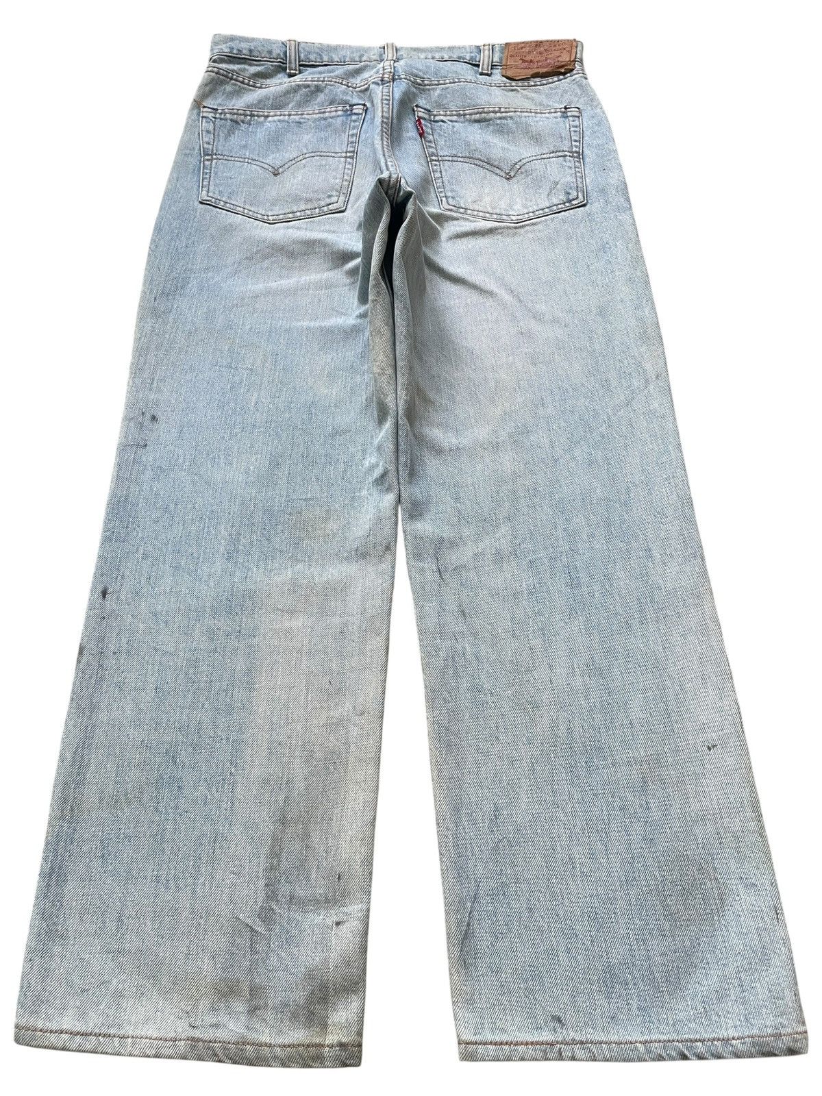 Levi's Vintage 90s Levis 503 Light Wash Loose Baggy Jeans Size US 34 / EU 50 - 2 Thumbnail